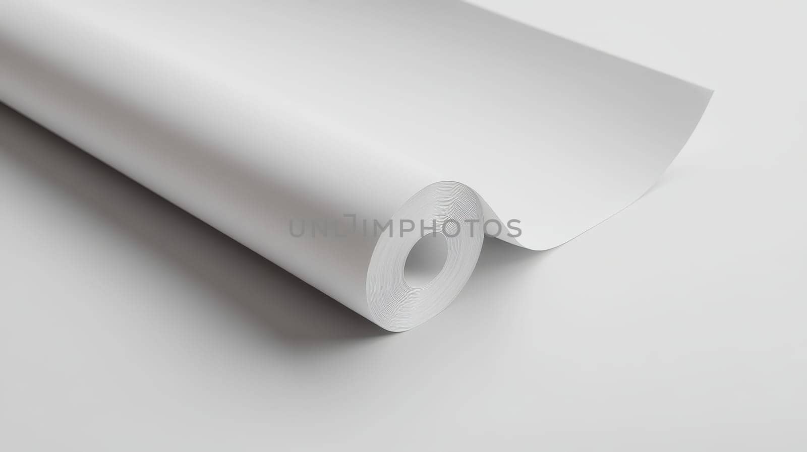 Paper Wallpaper is Laying on the Table