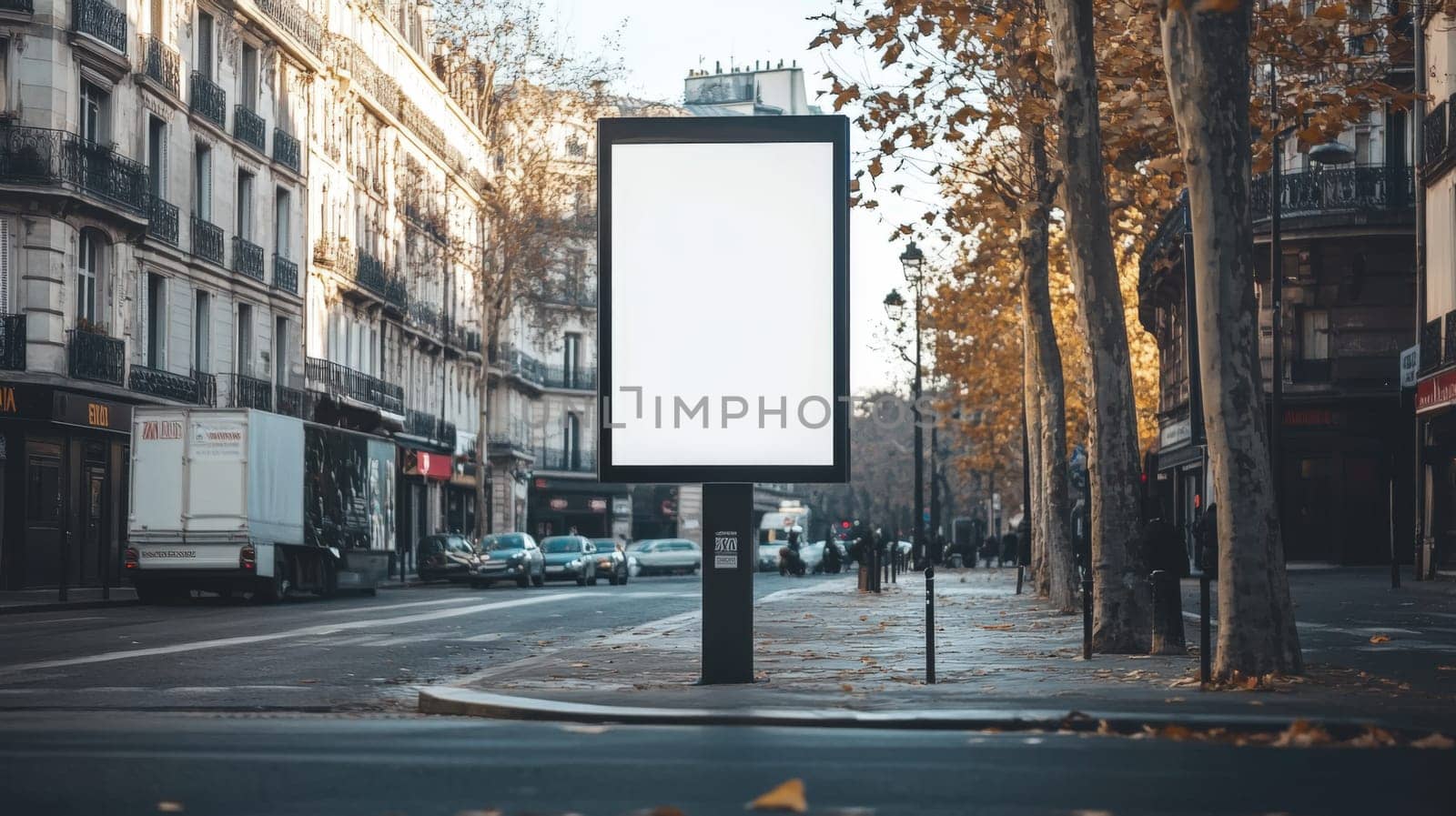 Billboard Construction An Advertising Mockup