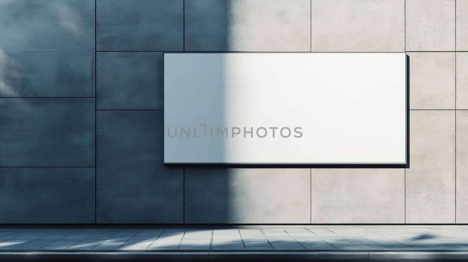 Billboard Construction An Advertising Mockup