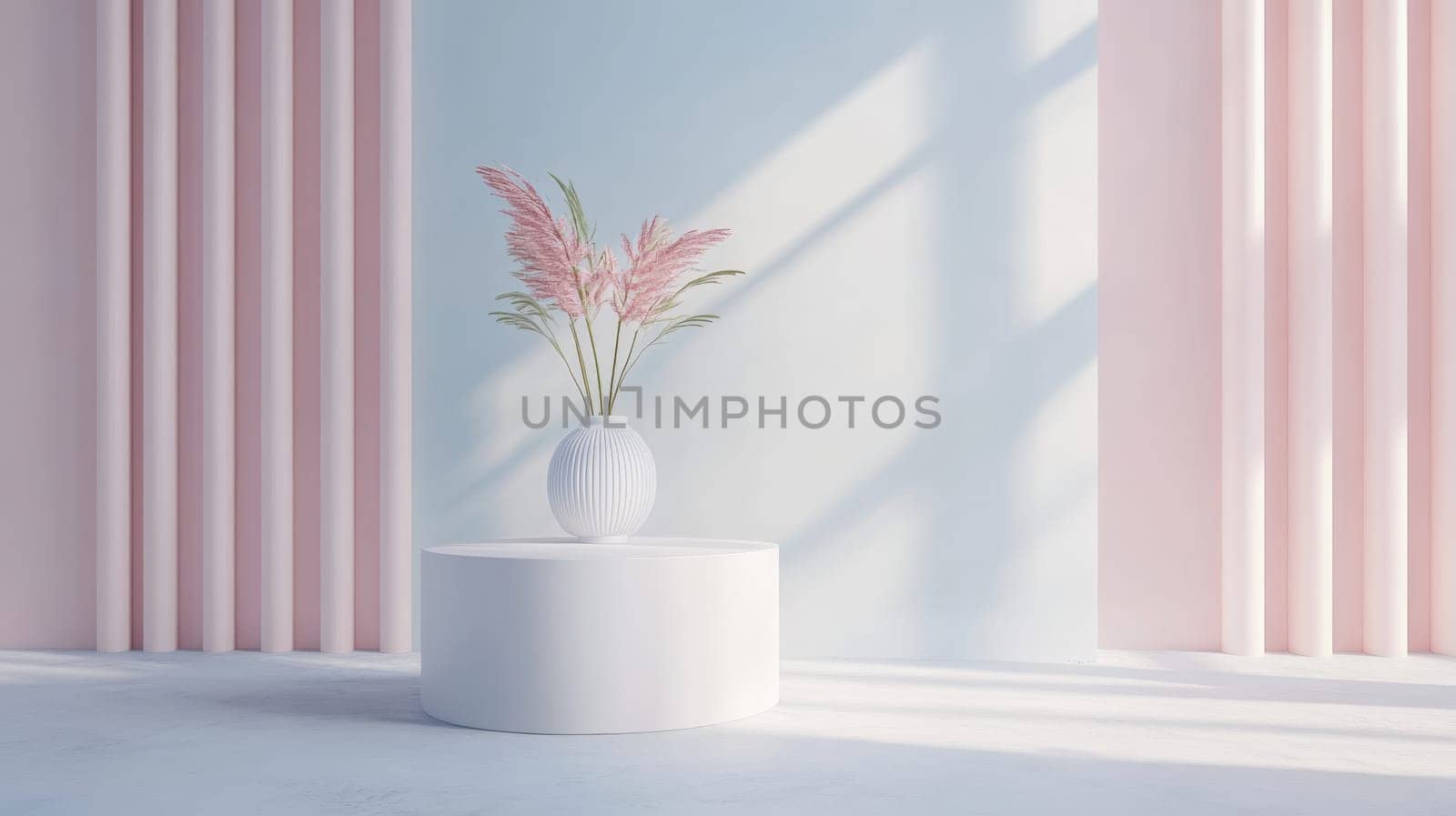 Branding Presentation Mockup in Pastel Colors
