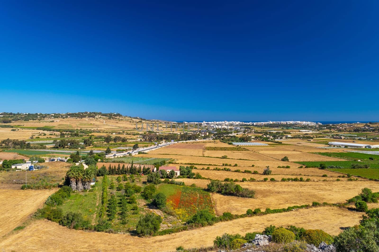 Beautiful landscape somewhere in Malta.