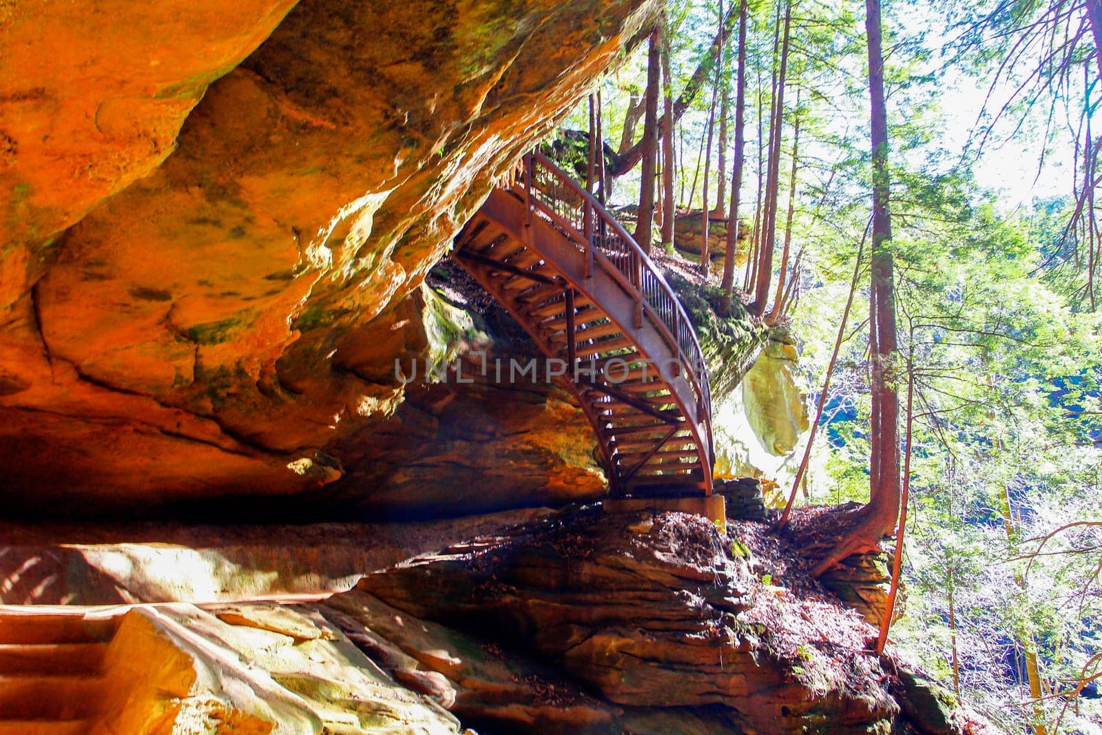 Views at Old Man's Cave, Hocking Hills State Park, Ohio