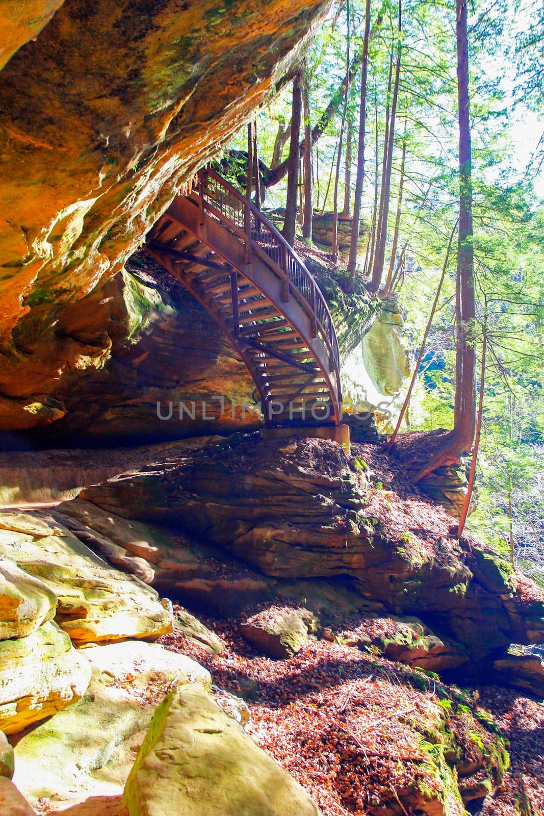 Views at Old Man's Cave, Hocking Hills State Park, Ohio