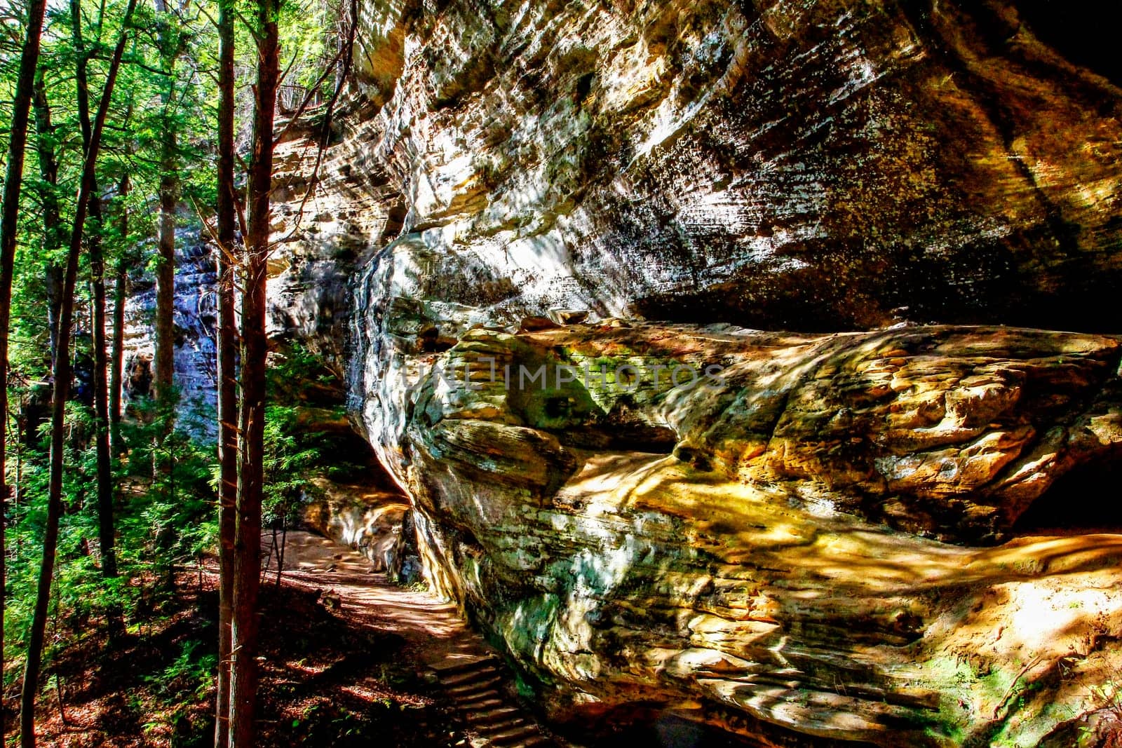 Views at Old Man's Cave, Hocking Hills State Park, Ohio