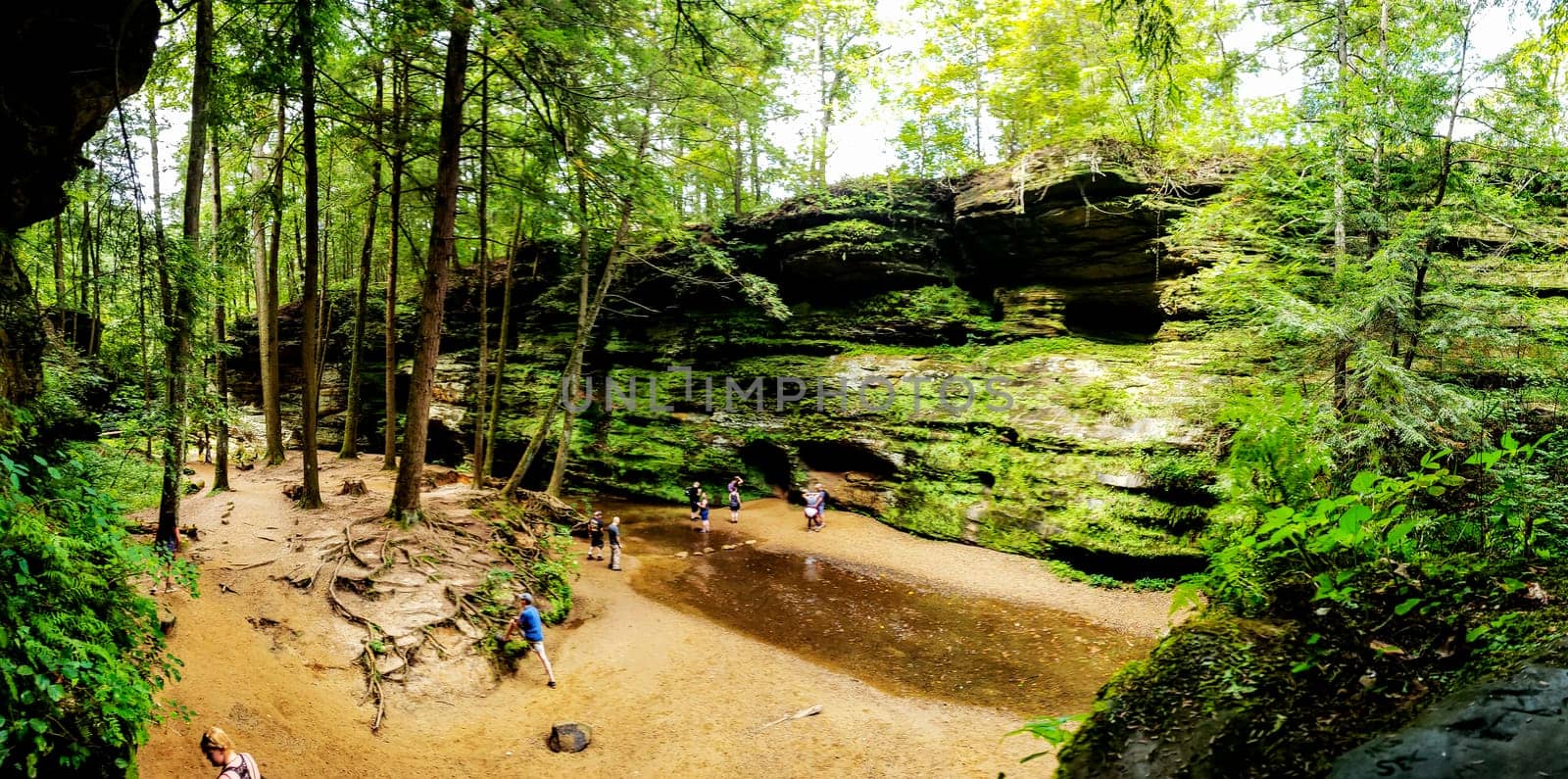 Views at Old Man's Cave, Hocking Hills State Park, Ohio