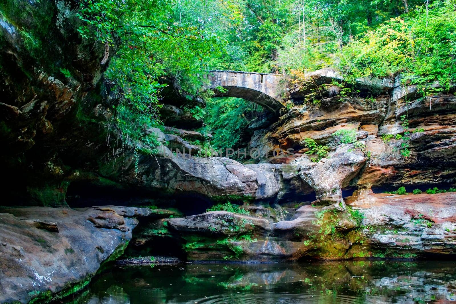 Views at Old Man's Cave, Hocking Hills State Park, Ohio