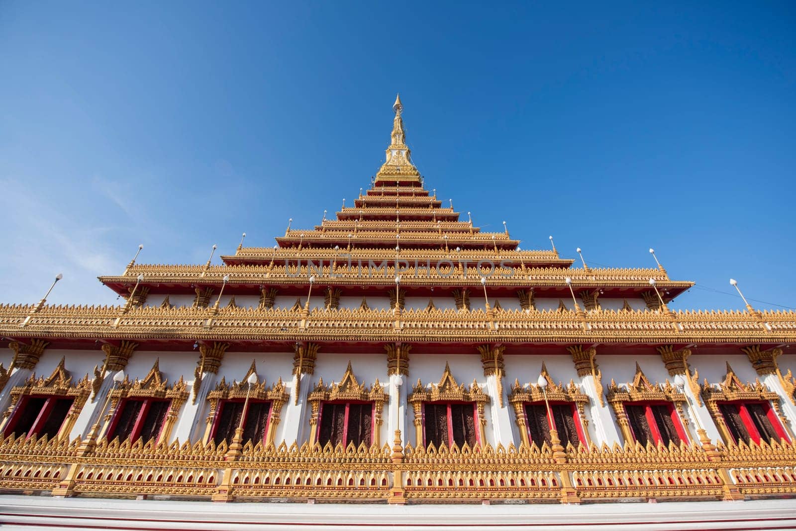 Phra Mahathat Kaen Nakhon in the City Centre of Khon Kaen Province Khon Kaen in Thailand. Thailand, Khon Kaen, December, 4, 2024