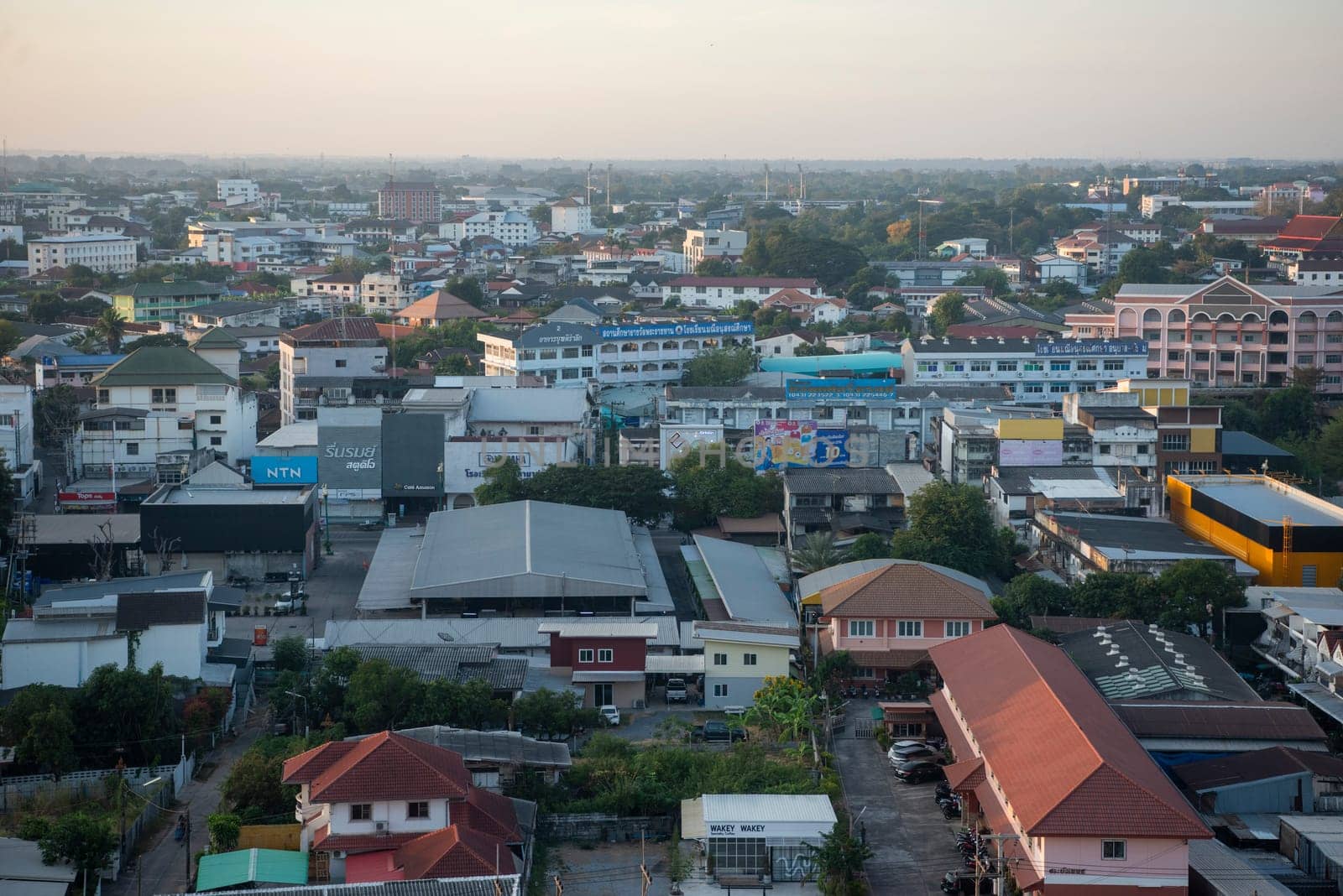 view over the City Centre of Khon Kaen Province Khon Kaen in Thailand. Thailand, Khon Kaen, December, 4, 2024