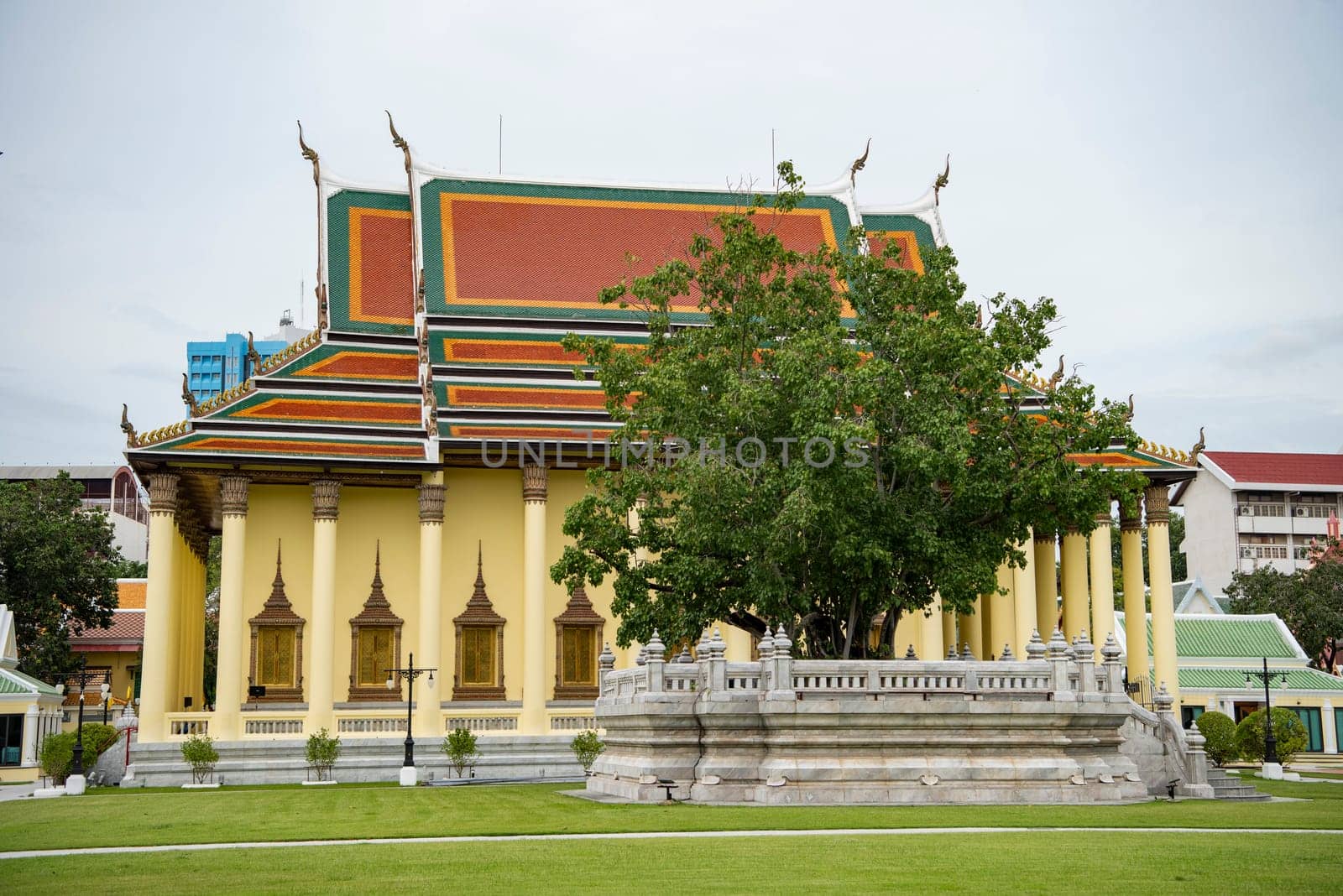 Wat Thepsirintrawat Ratchaworawihan in City of Bangkok in Thailand.  Thailand, Bangkok, November, 6, 2024.