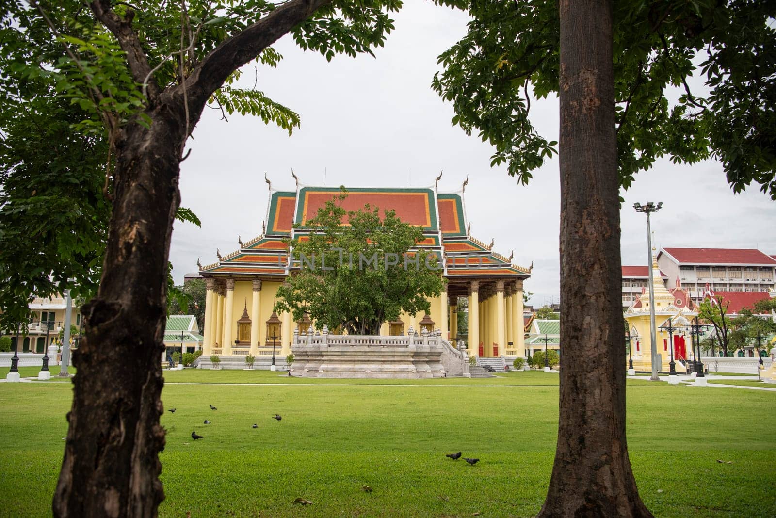 Wat Thepsirintrawat Ratchaworawihan in City of Bangkok in Thailand.  Thailand, Bangkok, November, 6, 2024.