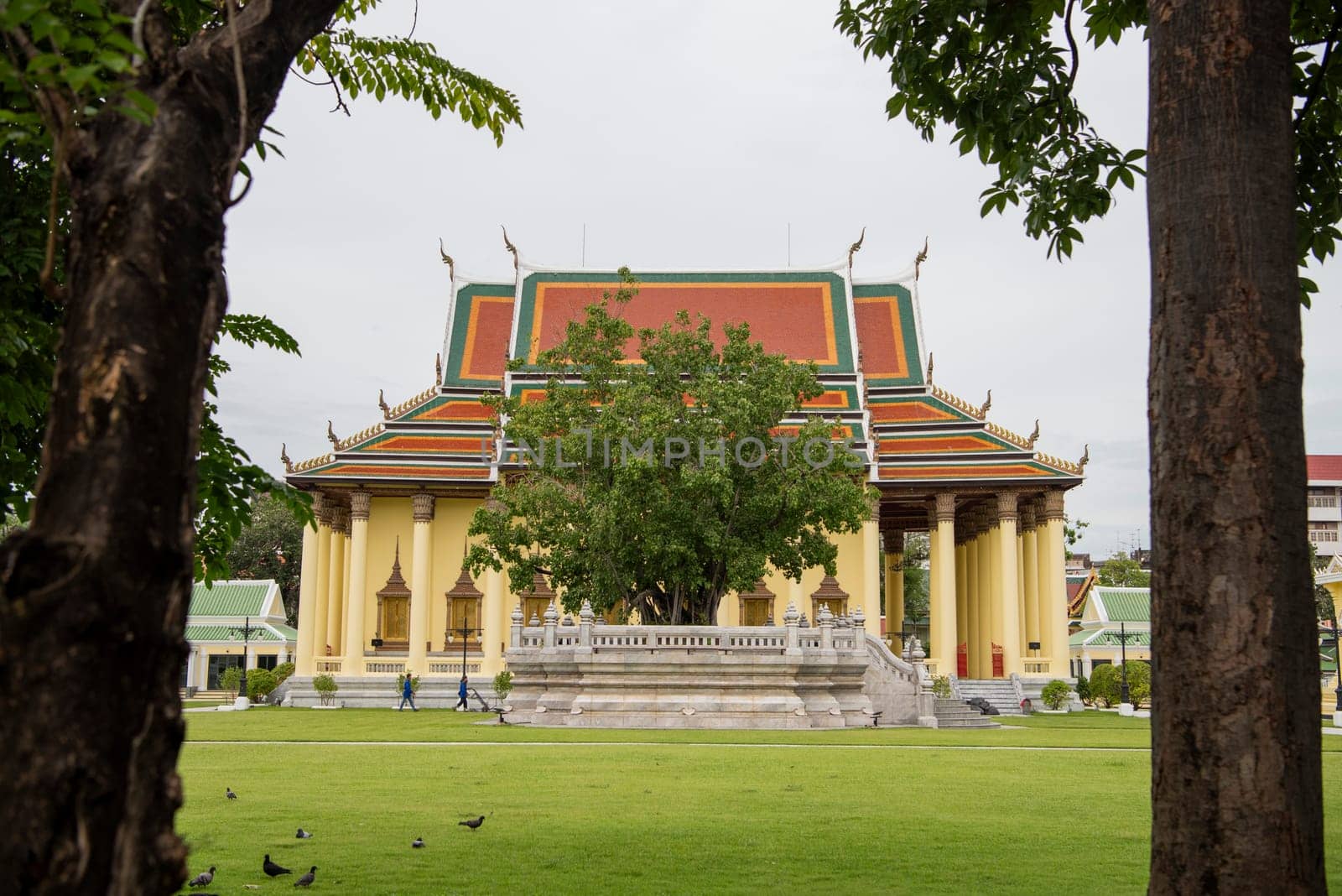 Wat Thepsirintrawat Ratchaworawihan in City of Bangkok in Thailand.  Thailand, Bangkok, November, 6, 2024.
