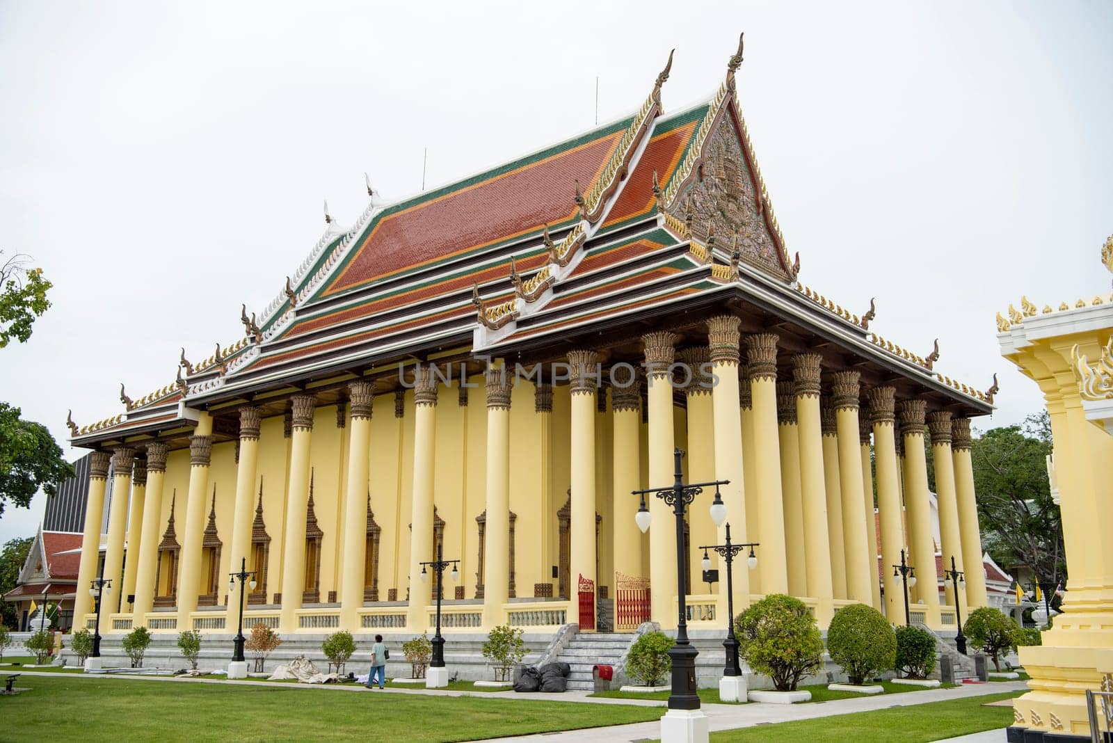 Wat Thepsirintrawat Ratchaworawihan in City of Bangkok in Thailand.  Thailand, Bangkok, November, 6, 2024.
