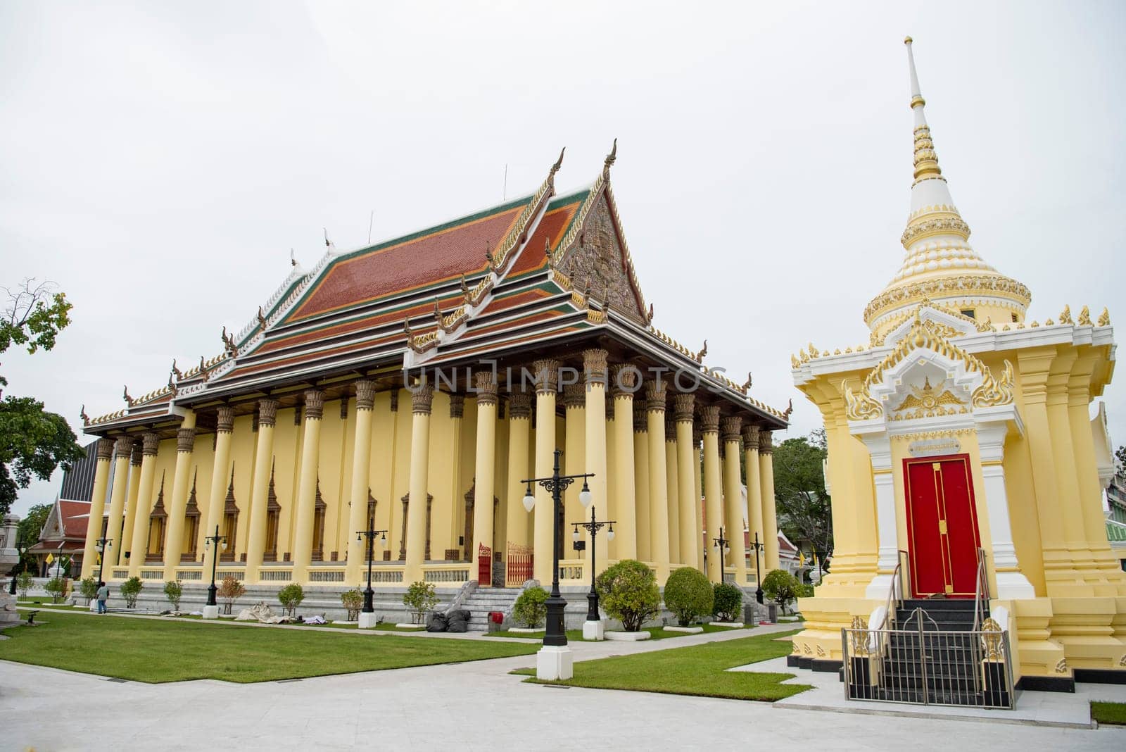 Wat Thepsirintrawat Ratchaworawihan in City of Bangkok in Thailand.  Thailand, Bangkok, November, 6, 2024.