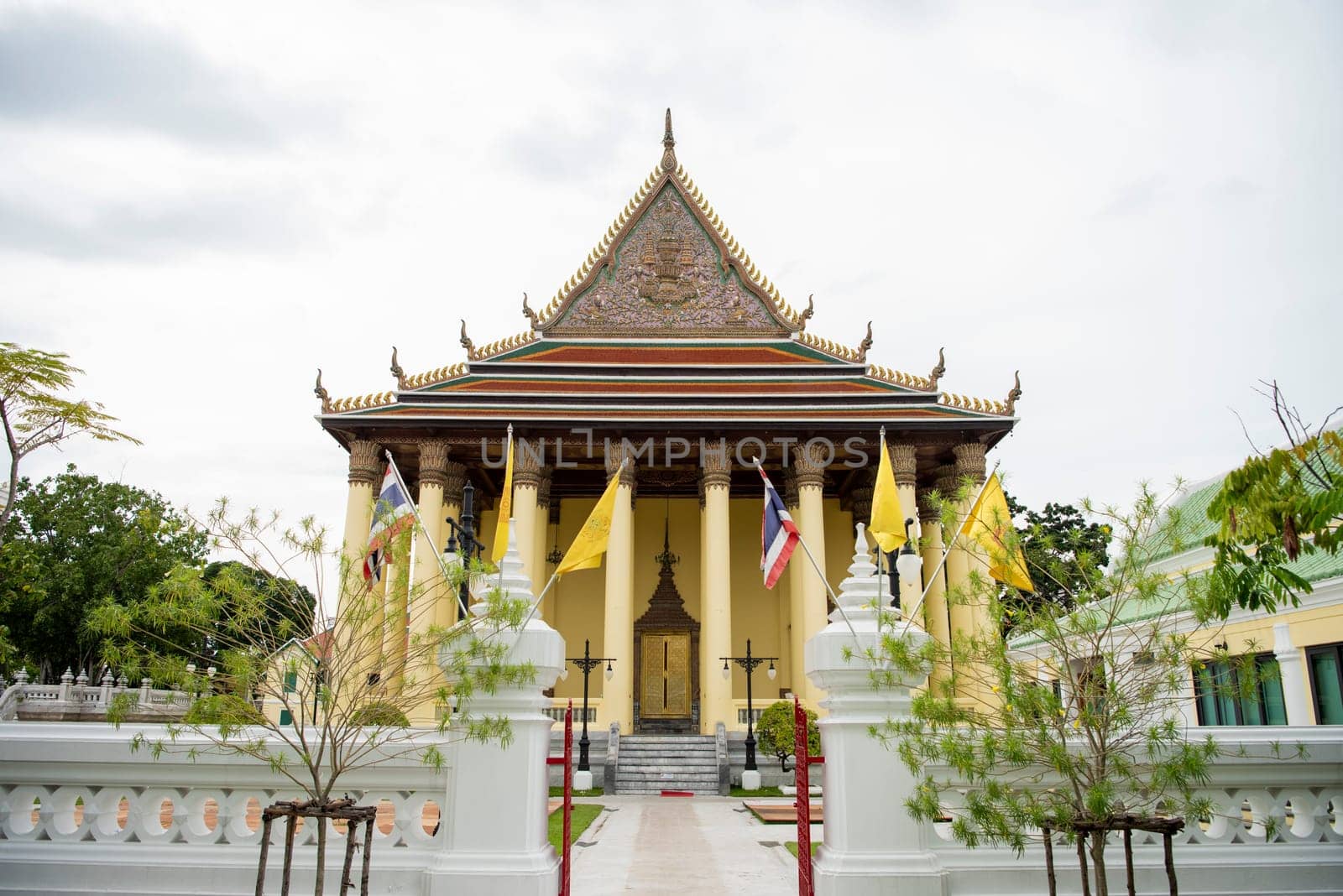 Wat Thepsirintrawat Ratchaworawihan in City of Bangkok in Thailand.  Thailand, Bangkok, November, 6, 2024.