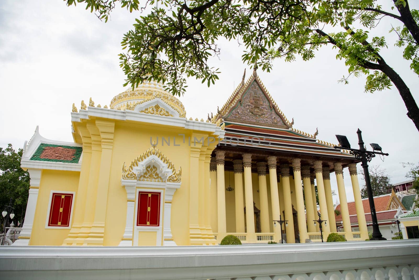 Wat Thepsirintrawat Ratchaworawihan in City of Bangkok in Thailand.  Thailand, Bangkok, November, 6, 2024.
