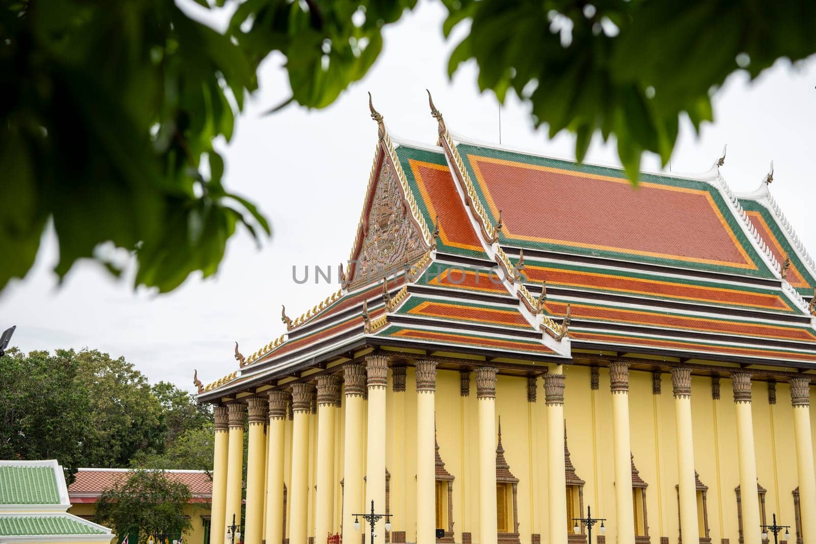 Wat Thepsirintrawat Ratchaworawihan in City of Bangkok in Thailand.  Thailand, Bangkok, November, 6, 2024.