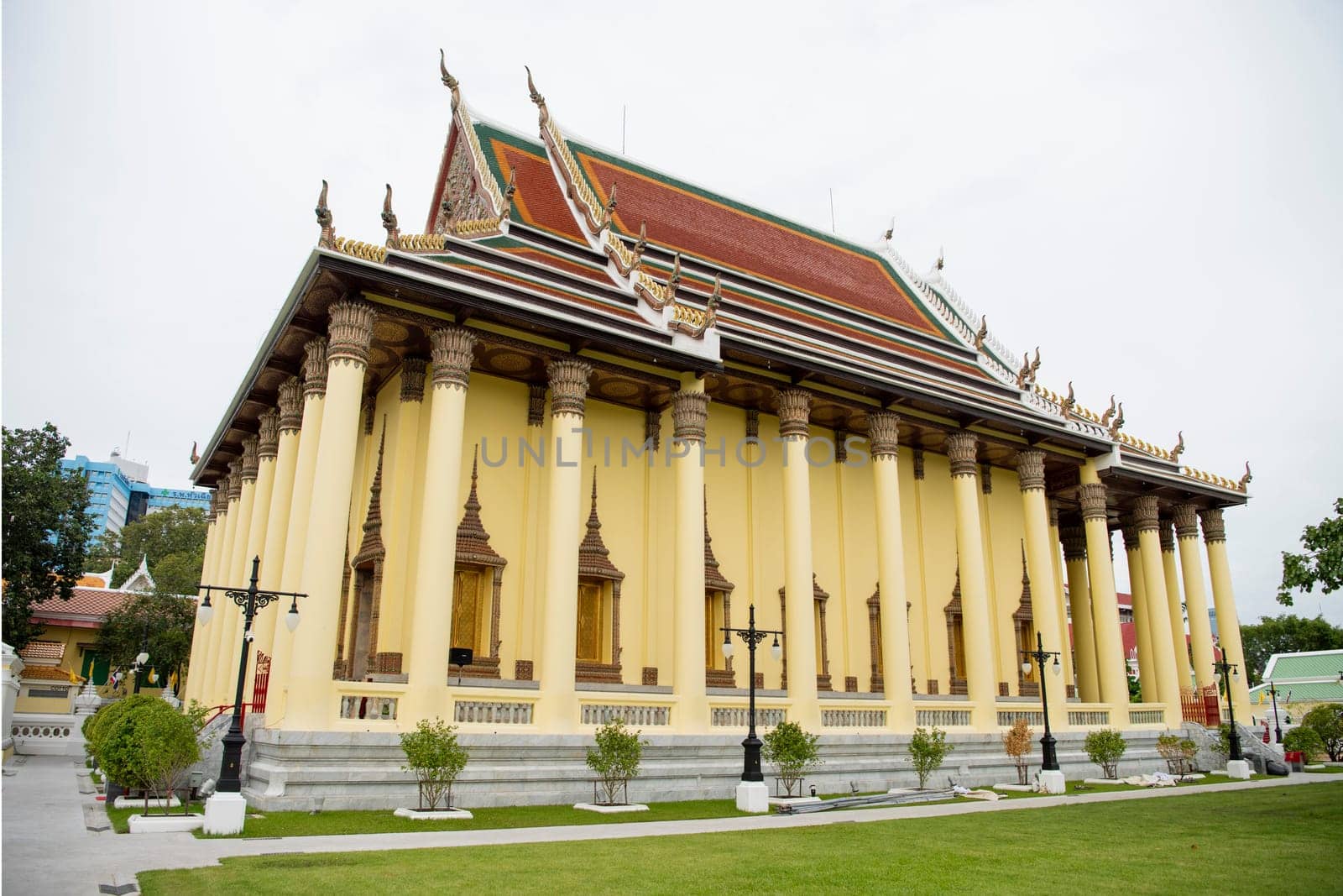 Wat Thepsirintrawat Ratchaworawihan in City of Bangkok in Thailand.  Thailand, Bangkok, November, 6, 2024.