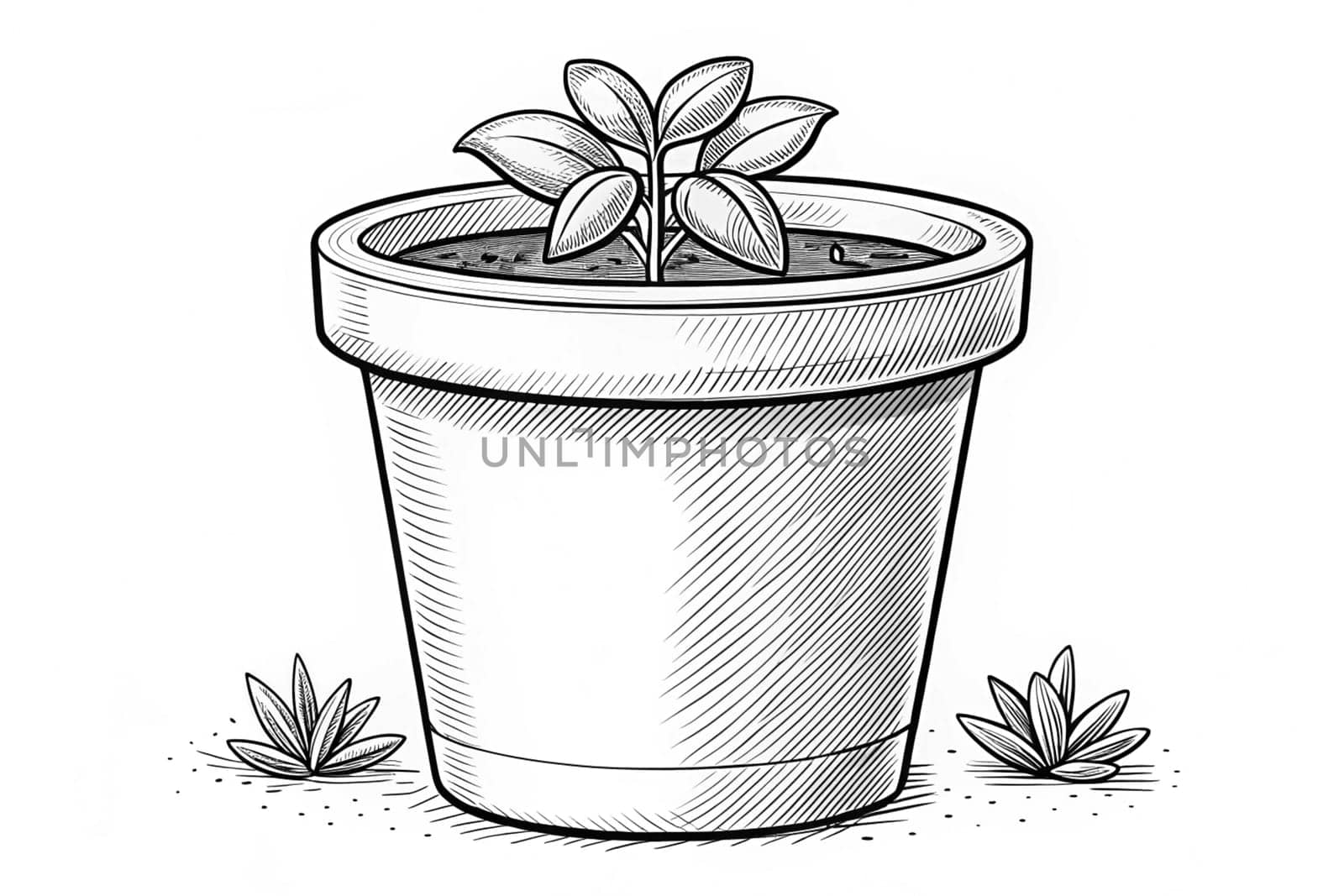 a container, typically rounded or cylindrical and of ceramic ware or metal, used for storage or cooking