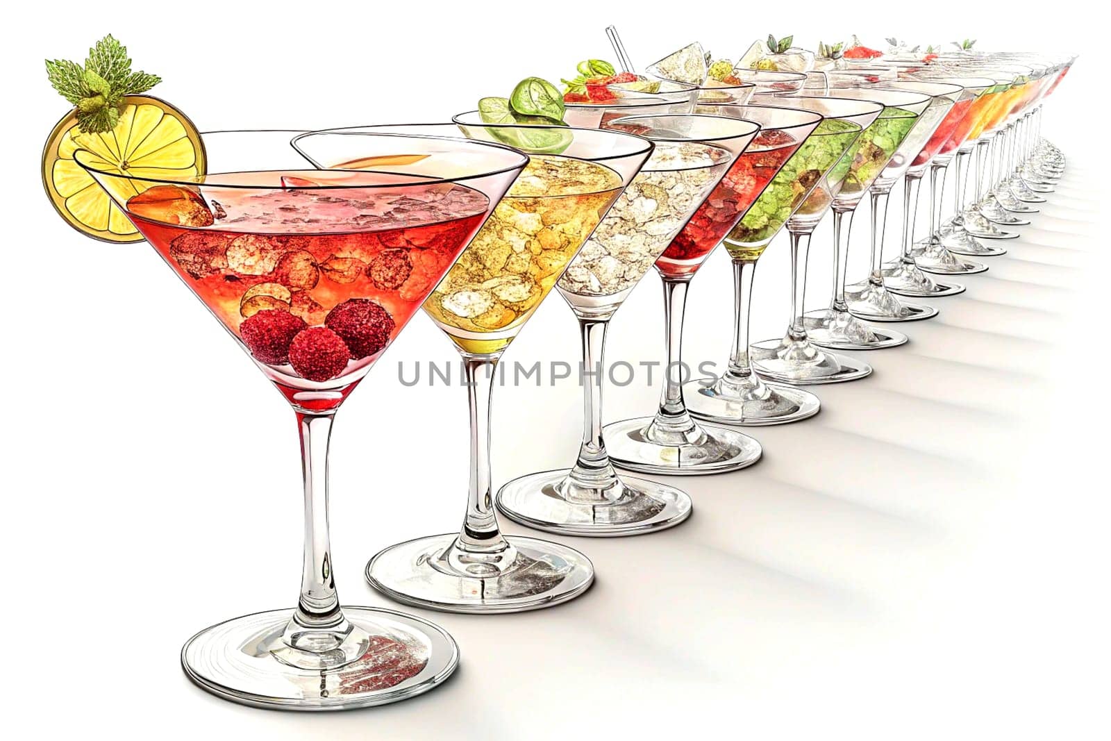 an alcoholic drink consisting of a spirit or several spirits mixed with other ingredients