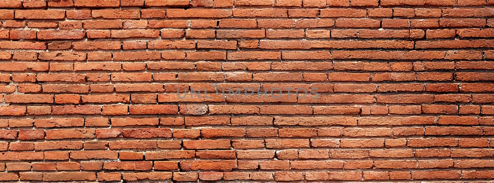 old red brick wall texture background
