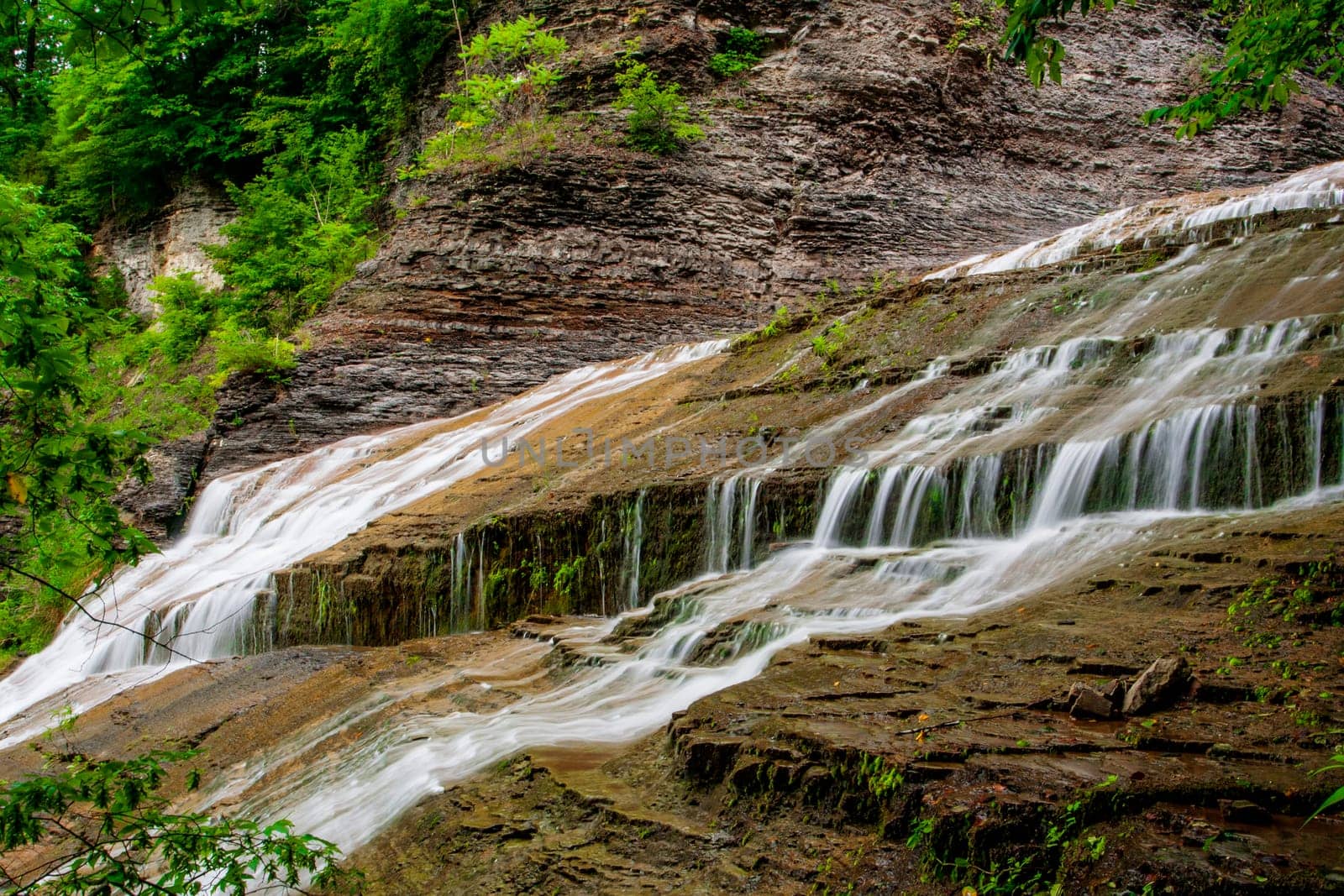 Views at Buttermilk Falls State Park, New York
