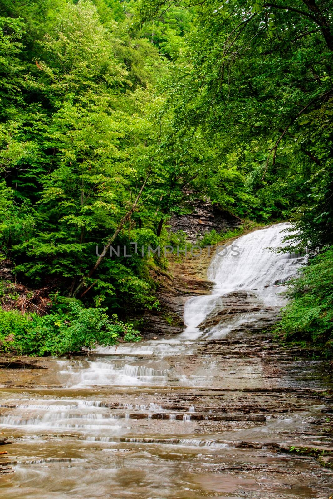 Views at Buttermilk Falls State Park, New York