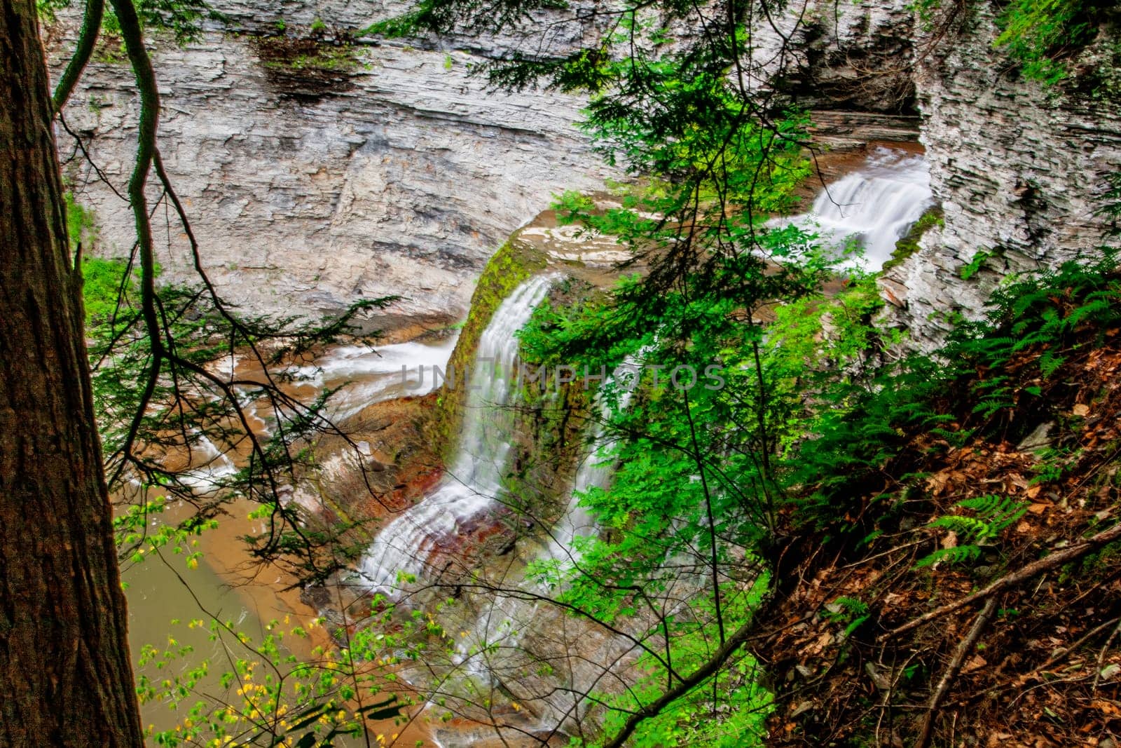Views at Buttermilk Falls State Park, New York