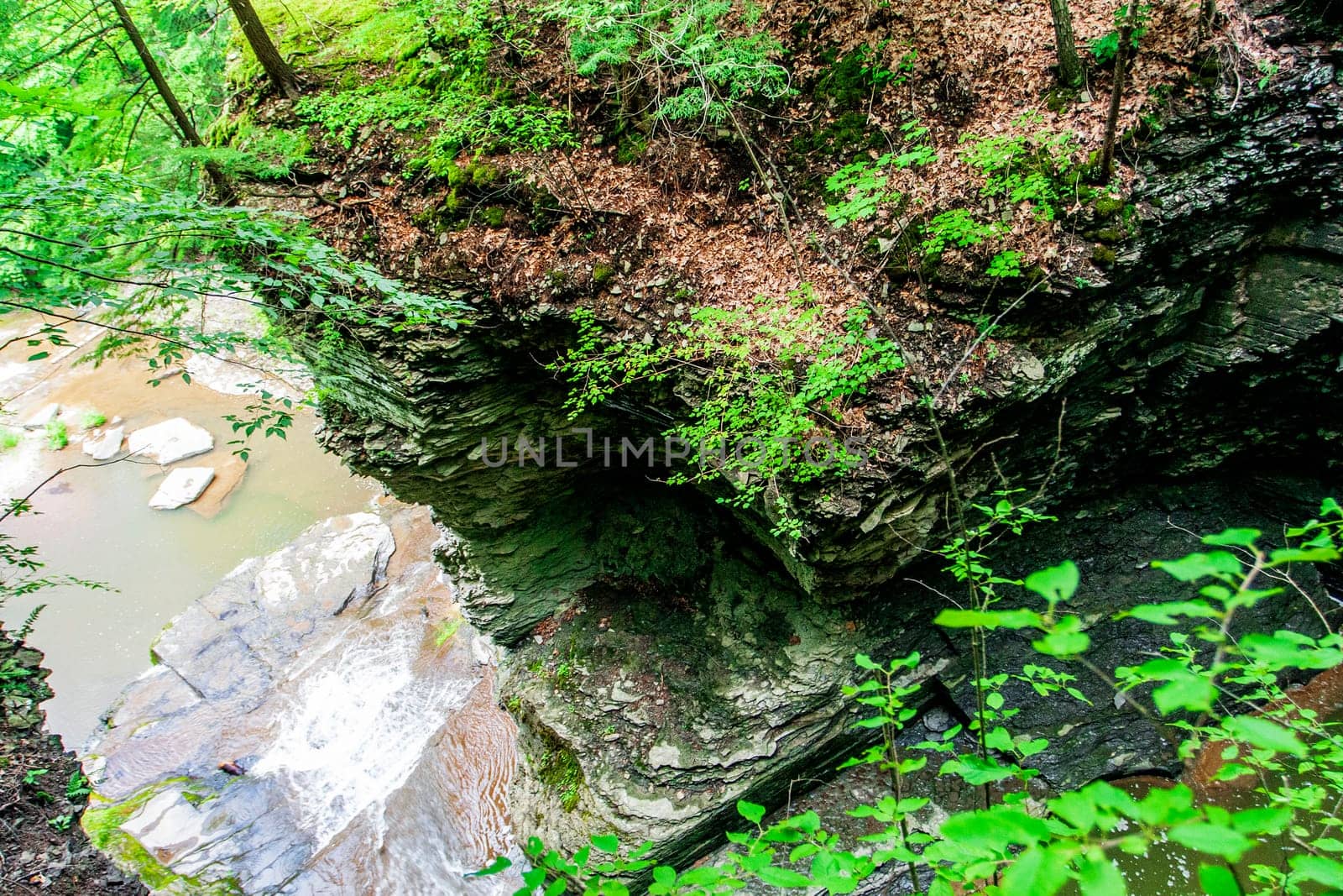 Views at Buttermilk Falls State Park, New York