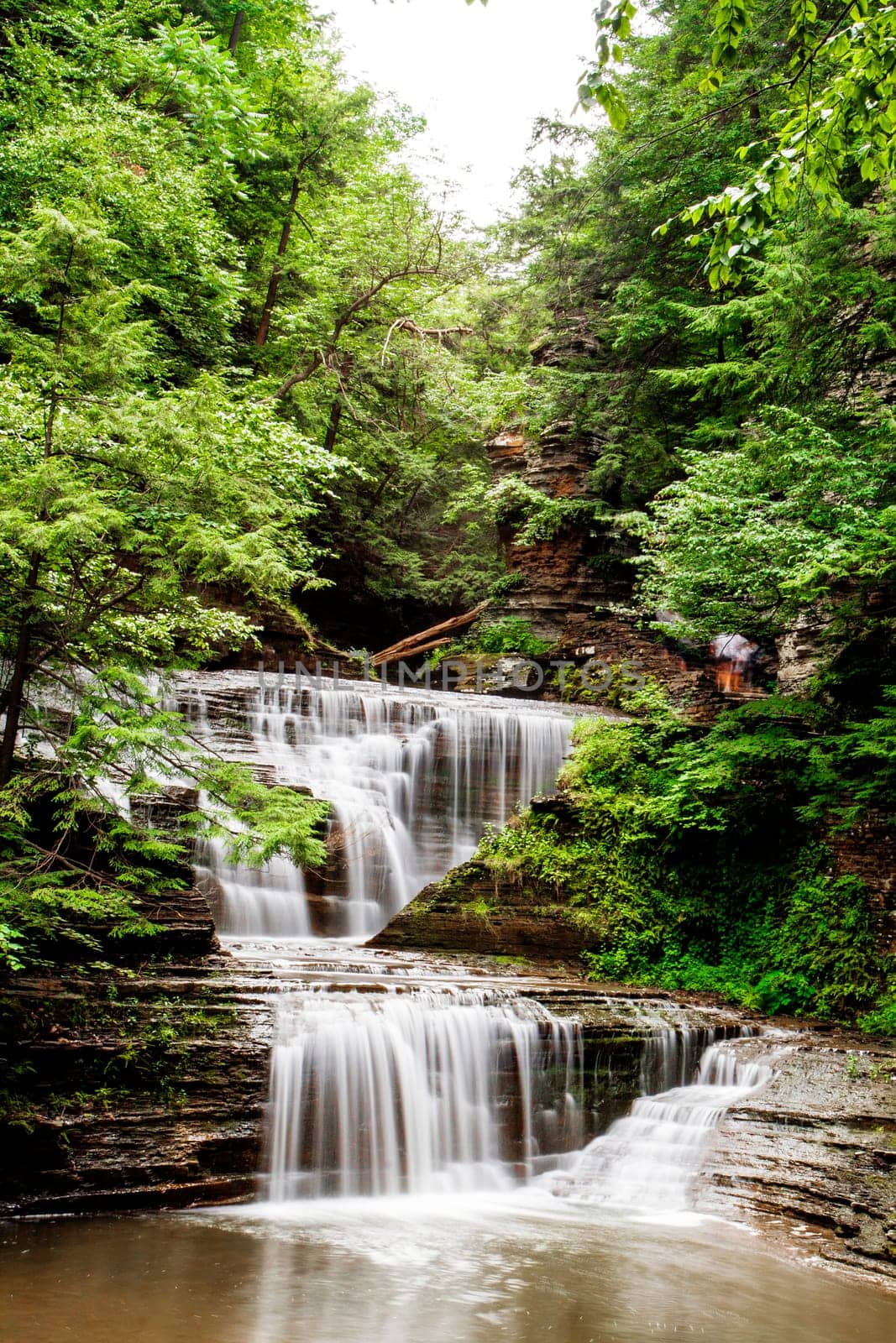 Views at Buttermilk Falls State Park, New York
