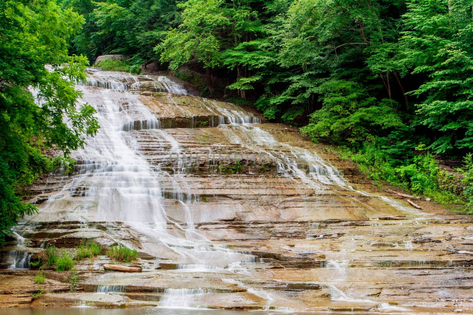 Views at Buttermilk Falls State Park, New York