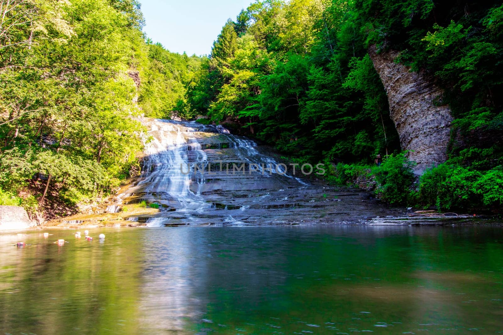 Views at Buttermilk Falls State Park, New York