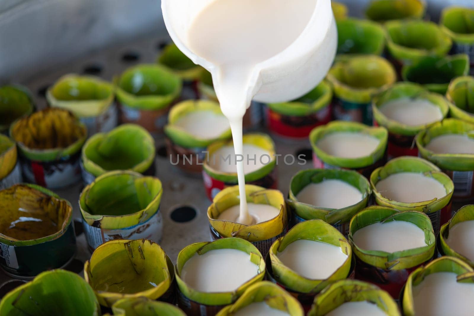 Nian gao is year cake or New Year cake or Chinese New Year's cake, is a sweet food prepared from glutinous rice flour and consumed in Chinese cuisine. It is also simply known as rice cake.
