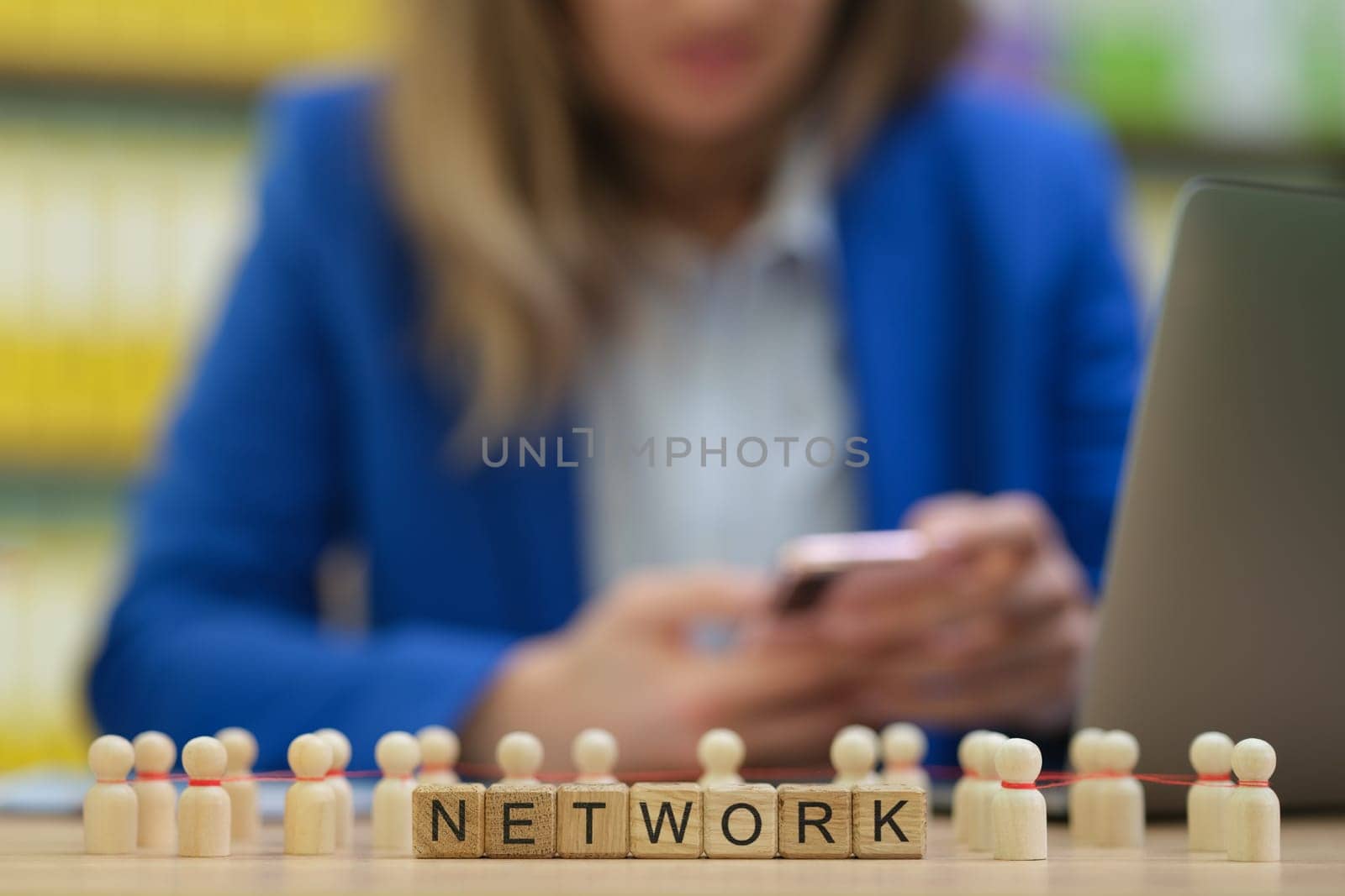 A dedicated business professional actively utilizes digital networking tools to effectively create valuable connections