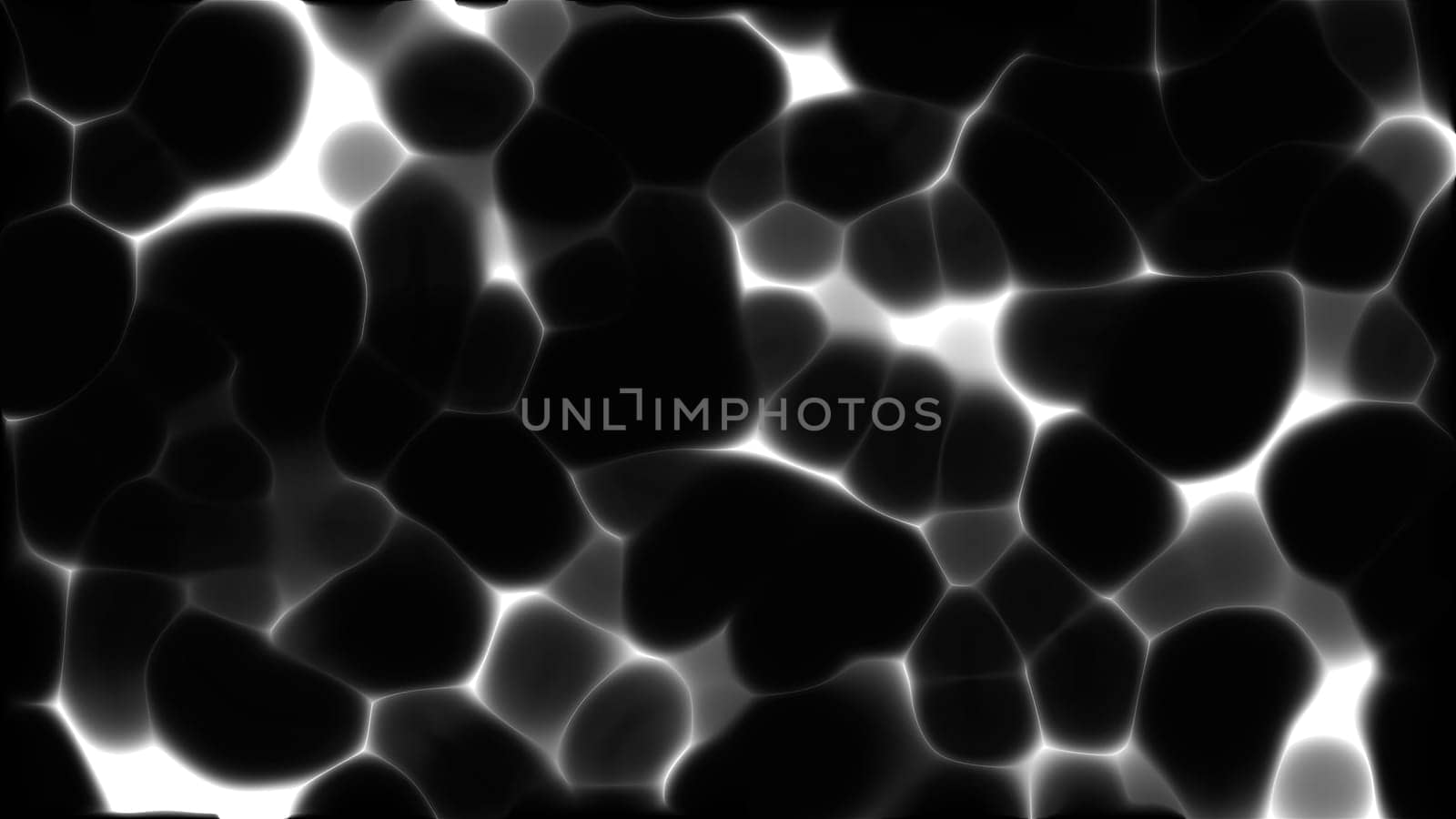 Caustic overlay effect. Computer generated 3d render
