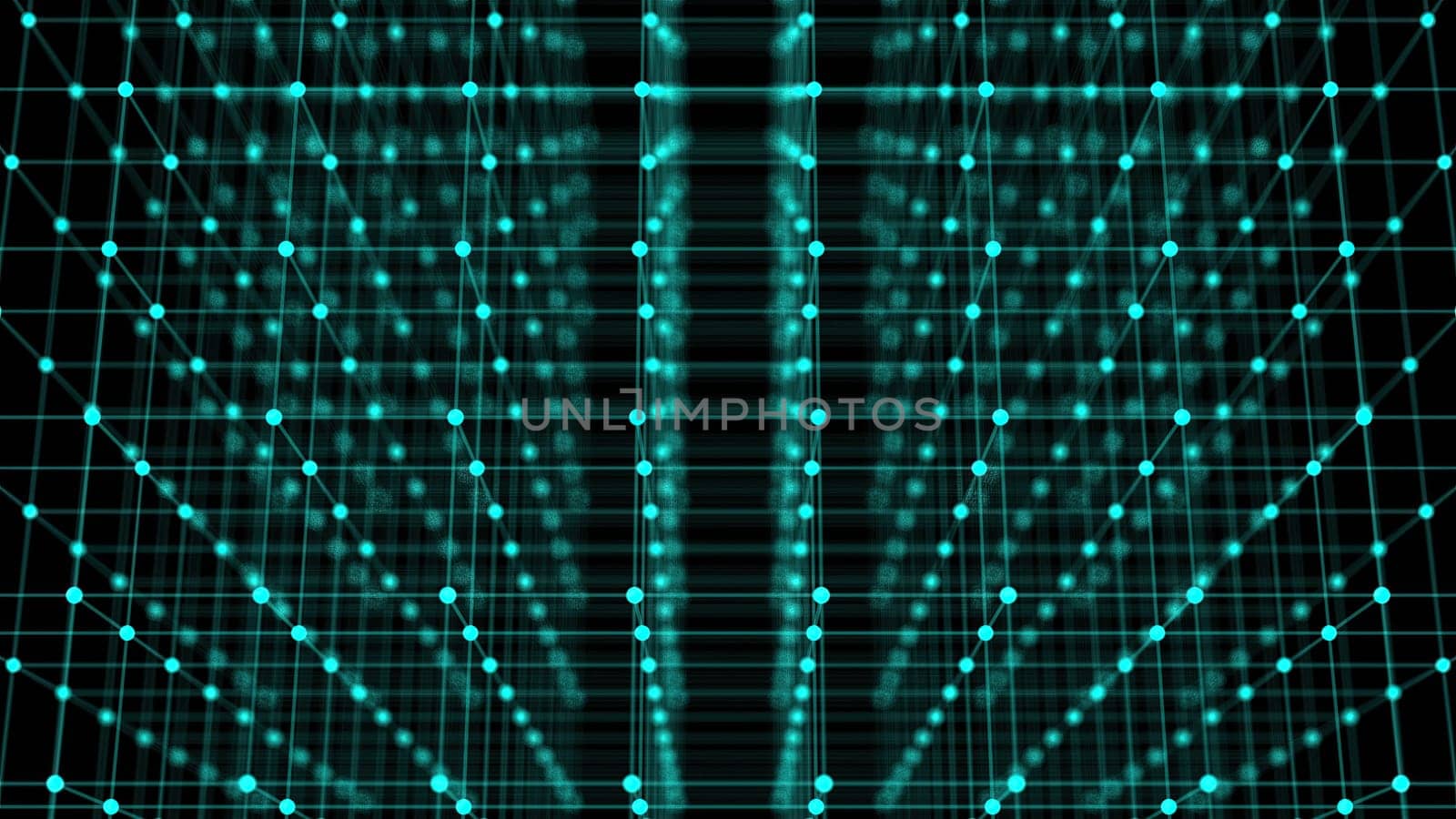 Information storage cells. Computer generated 3d render