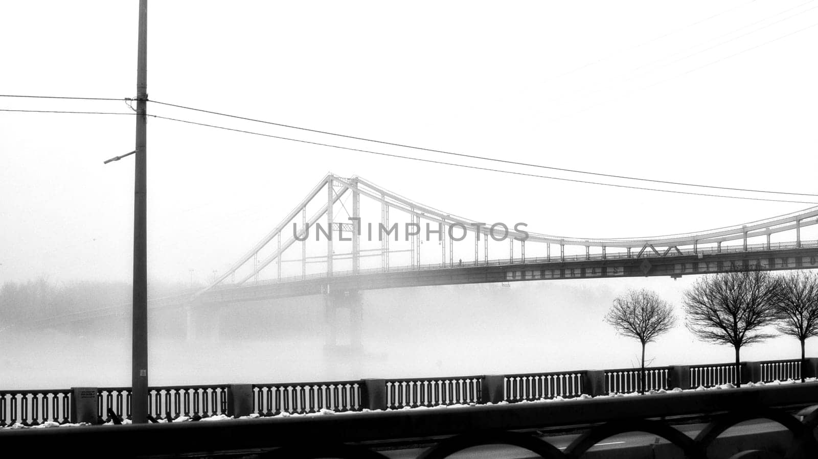 In the embrace of the ethereal mist, a bridge stands as a gateway to the unknown, connecting the shores of reality with the veiled realms of mystery.