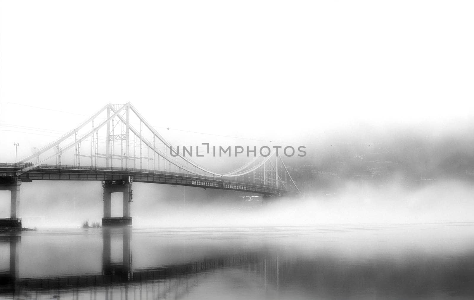 In the embrace of the ethereal mist, a bridge stands as a gateway to the unknown, connecting the shores of reality with the veiled realms of mystery.