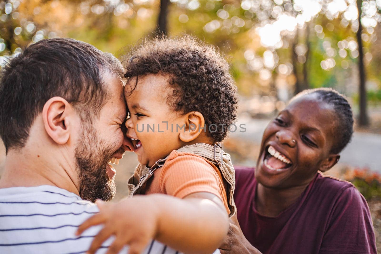 Joyful Laughter: Family Fun in the Fall.