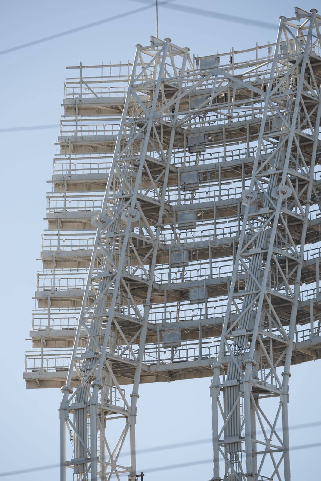 lighting devices for stadium lighting. High quality photo