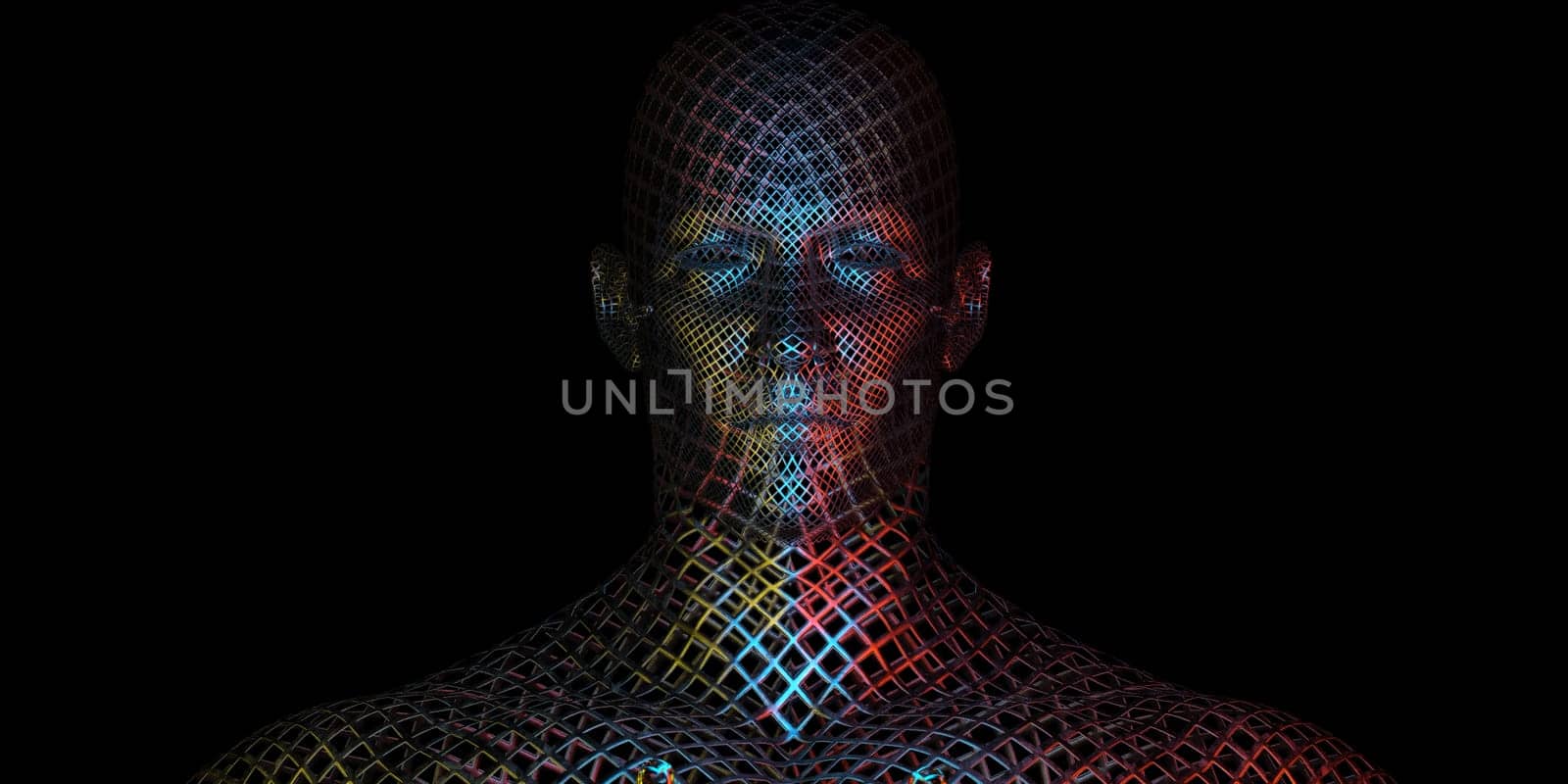 Science Futuristic Technology as a Concept Art