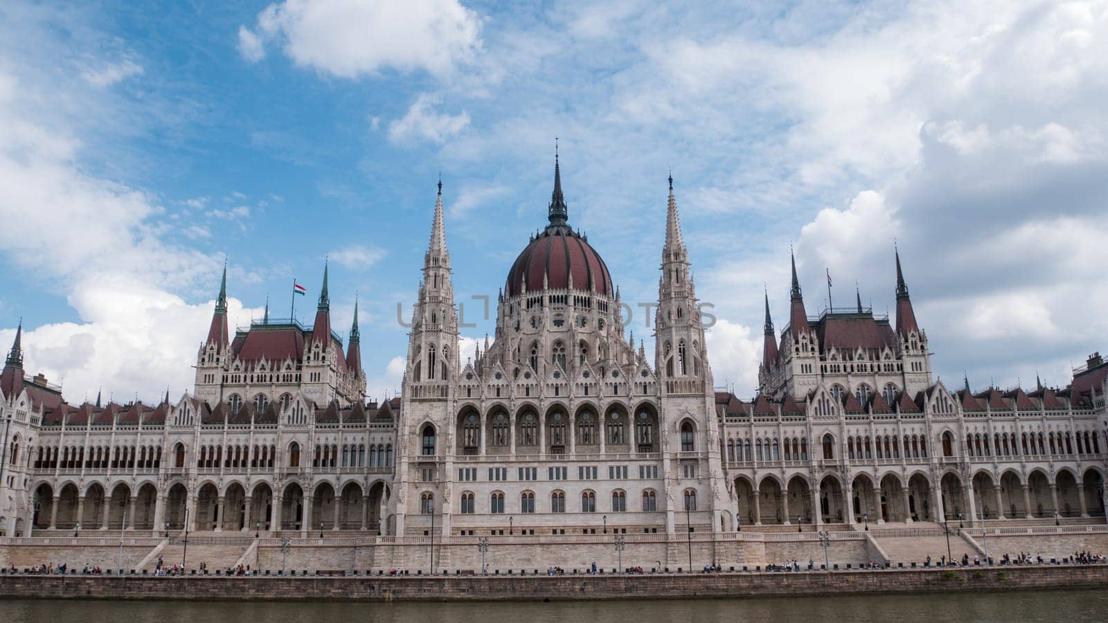 Budapest, Hungary - 05.20.2023: Parliament building in Budapest, Hungary