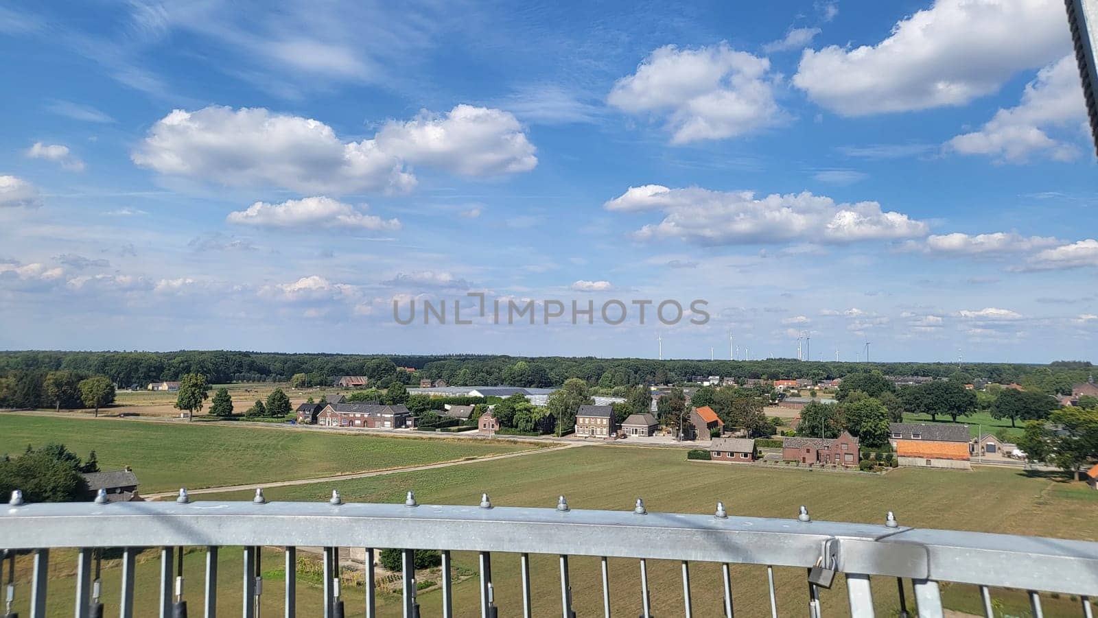 Blitterswijck, The Netherlands - August 21, 2022: Campers parked on a Camer Van pitch. Concept camper van leisure and fun