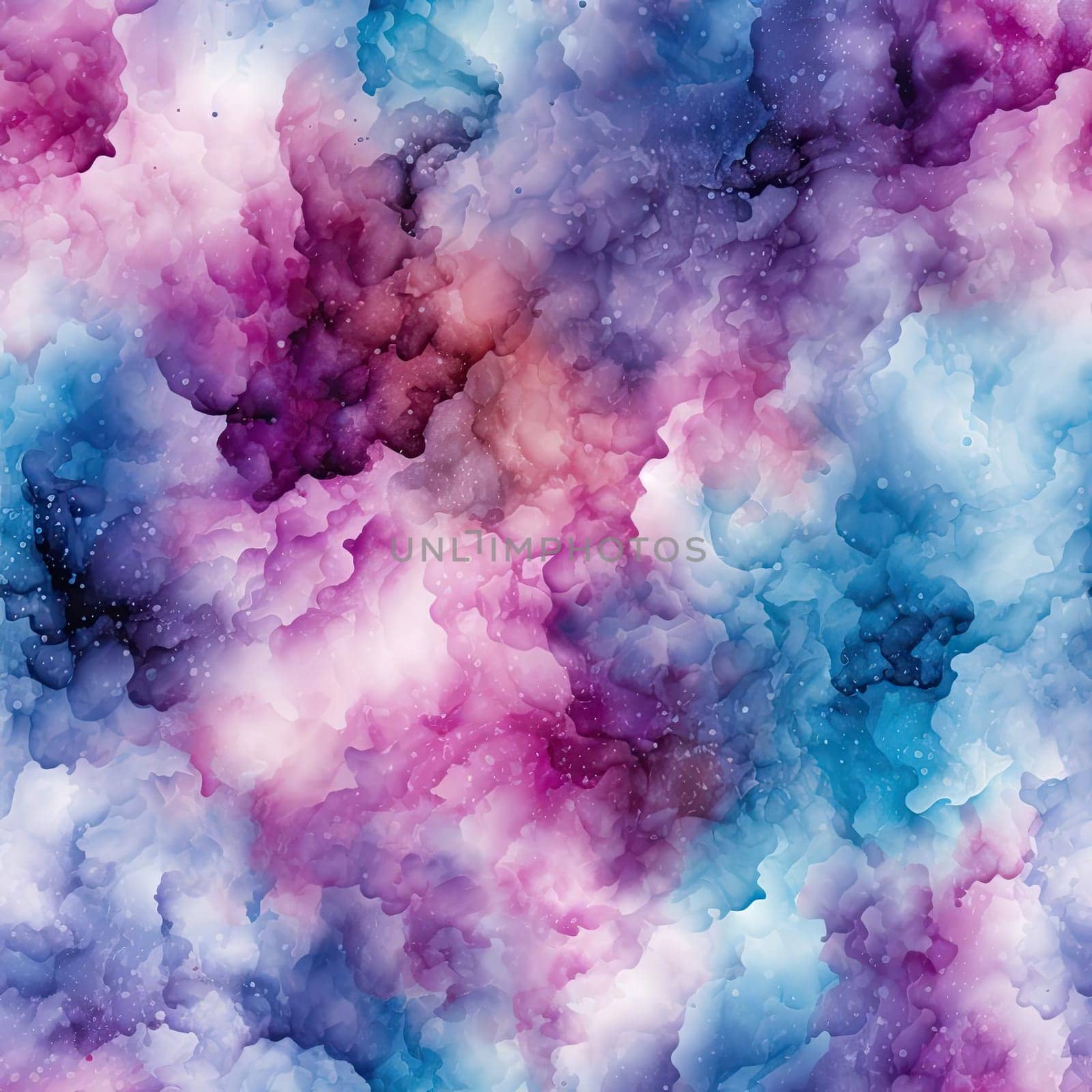 Blue and pink watercolor texture wallpaper (tiled)