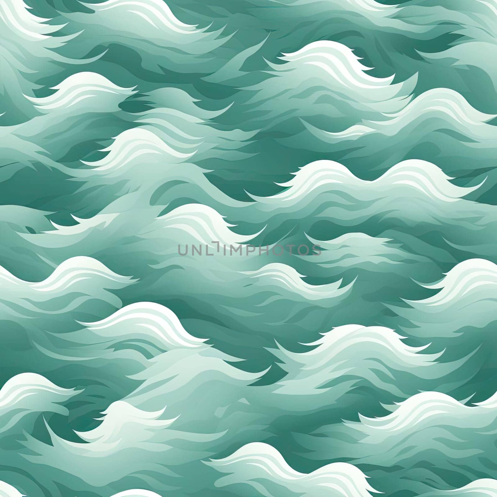 Seamless pattern of sea water with an ominous vibe (tiled)