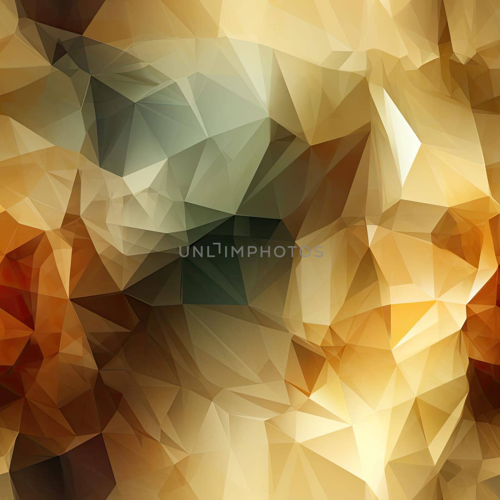 Low polygonal geometric pattern with dynamic color combinations (tiled)