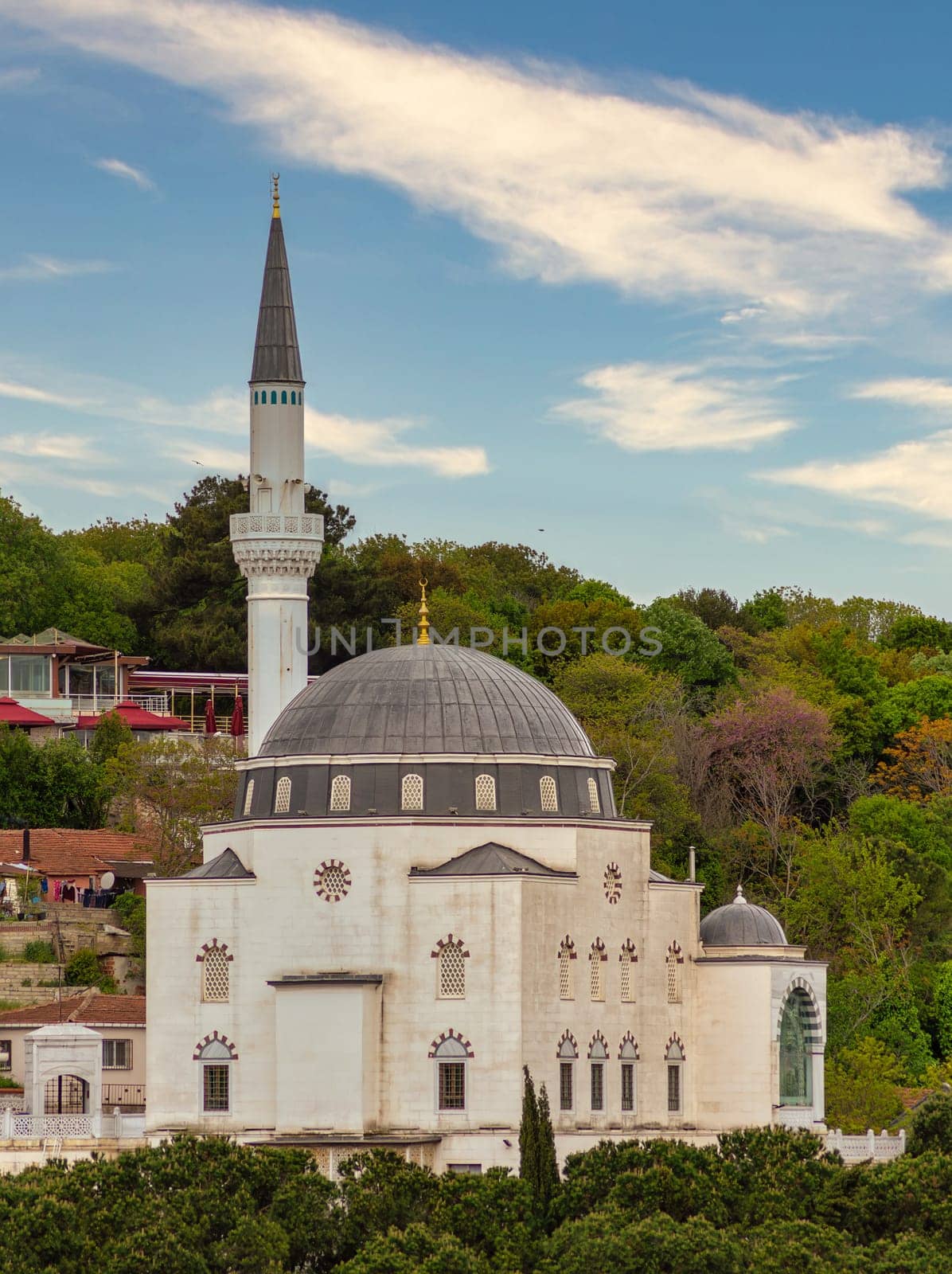 Haci Mehmet Ali Ozturk Mosque, located in Kuzguncuk neighbourhood, Uskudar district, in the Asian side of Istanbul, Turkey