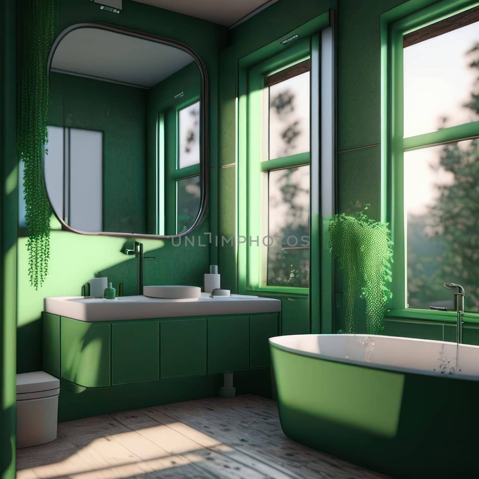 Bathroom. Image created by AI