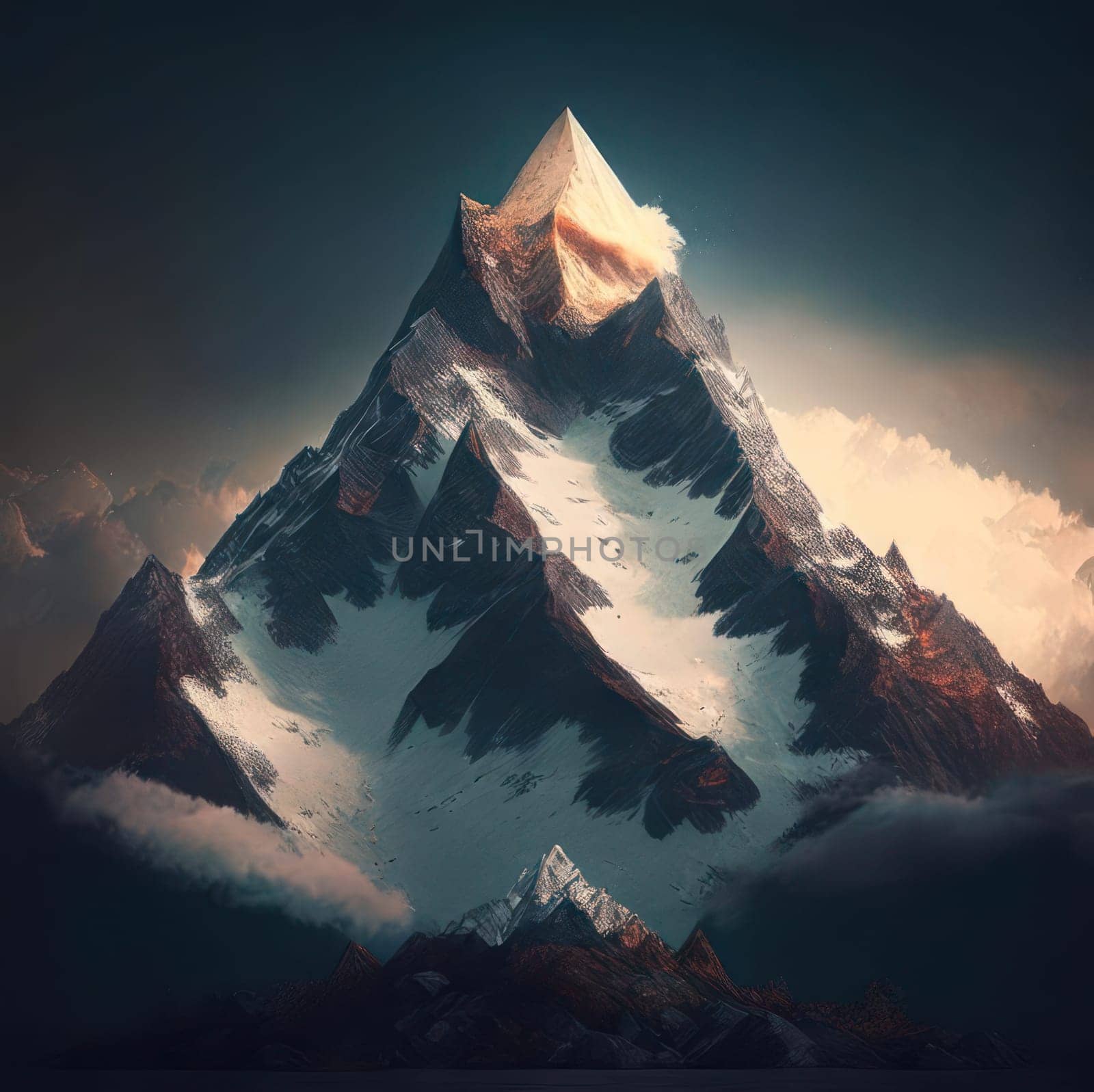 Mountain. Image created by AI
