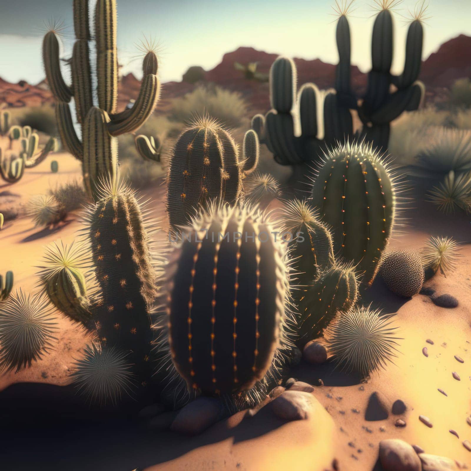 Cacti. Image created by AI