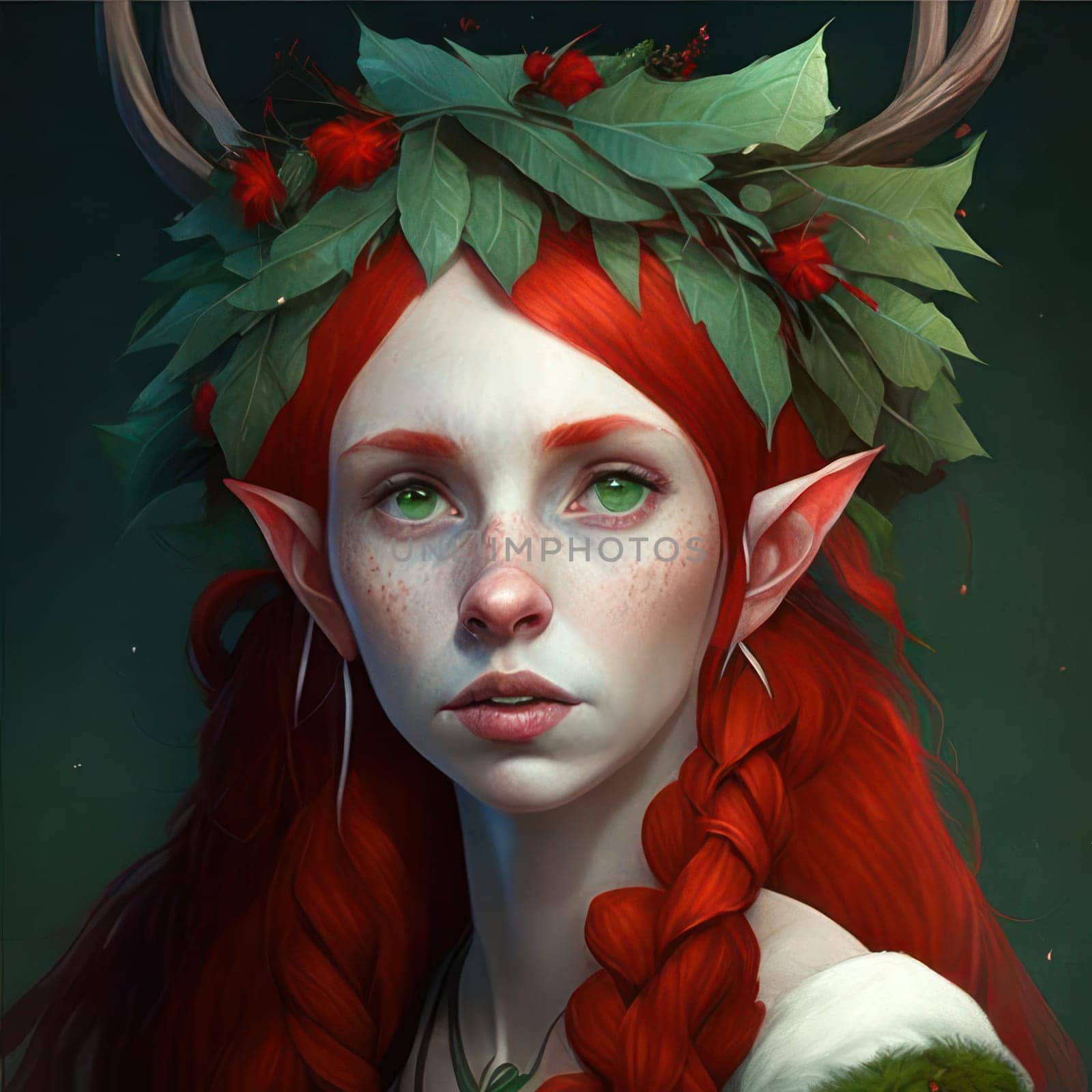 Fantastic Elf. Image created by AI